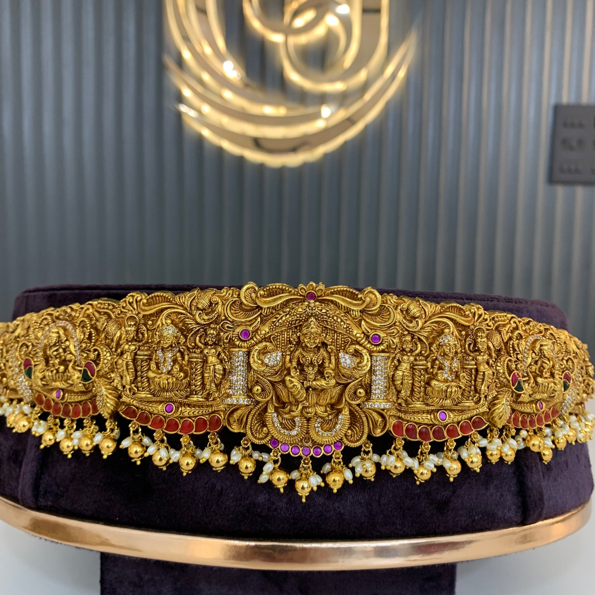 Beautiful Nakshi 3D belt vaddanam