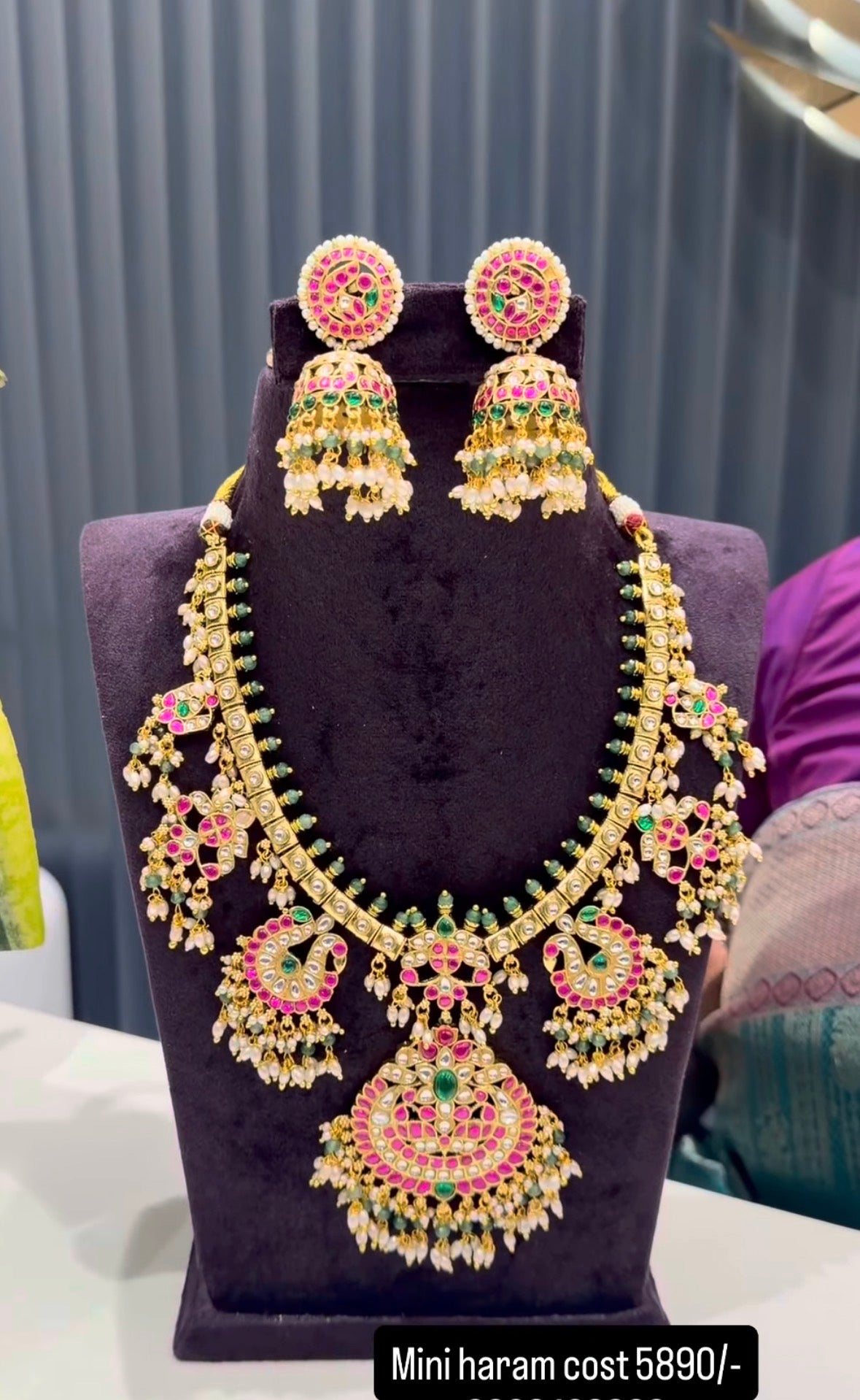Beautiful customised premium jadav mini haram