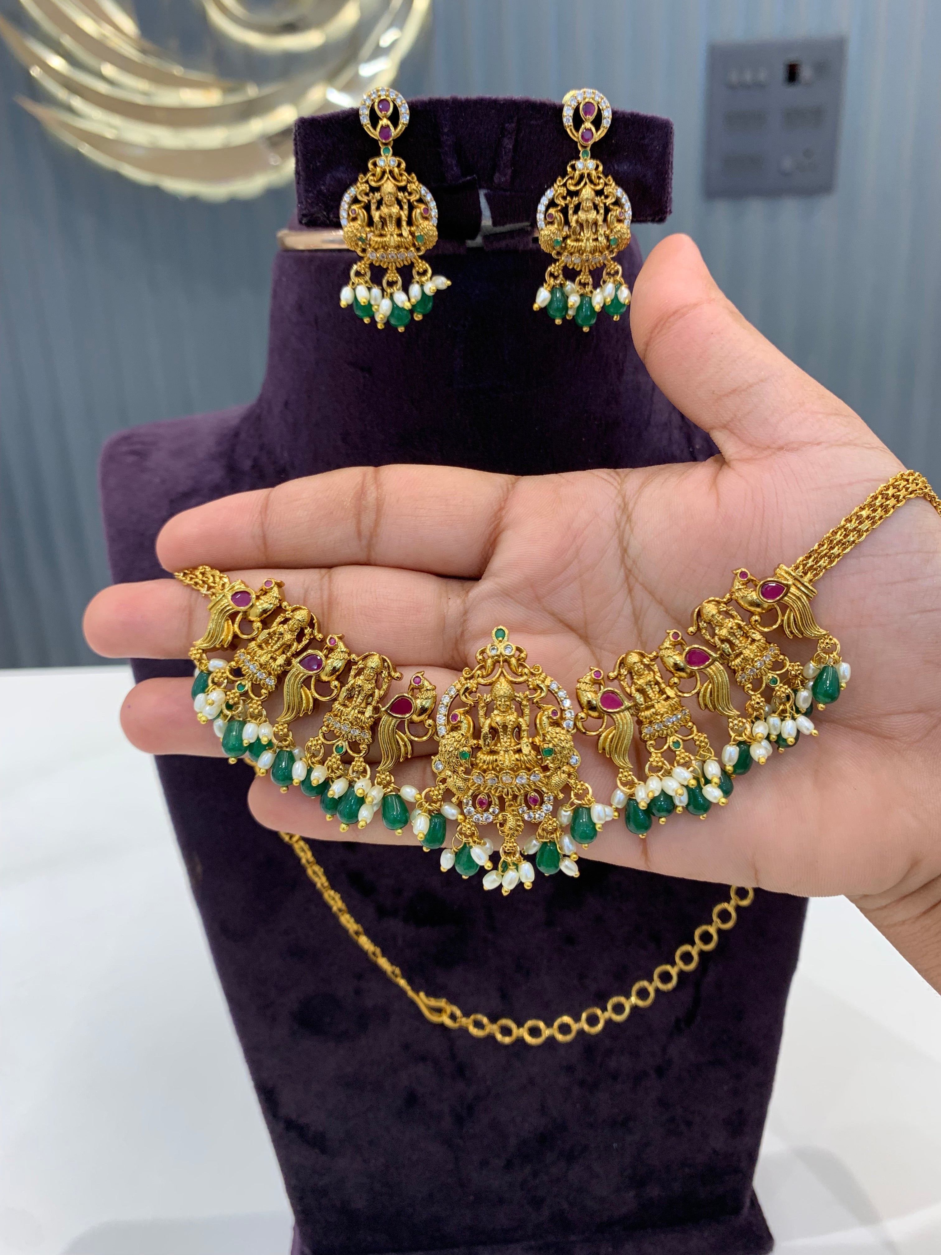 Mini necklace & chocker set