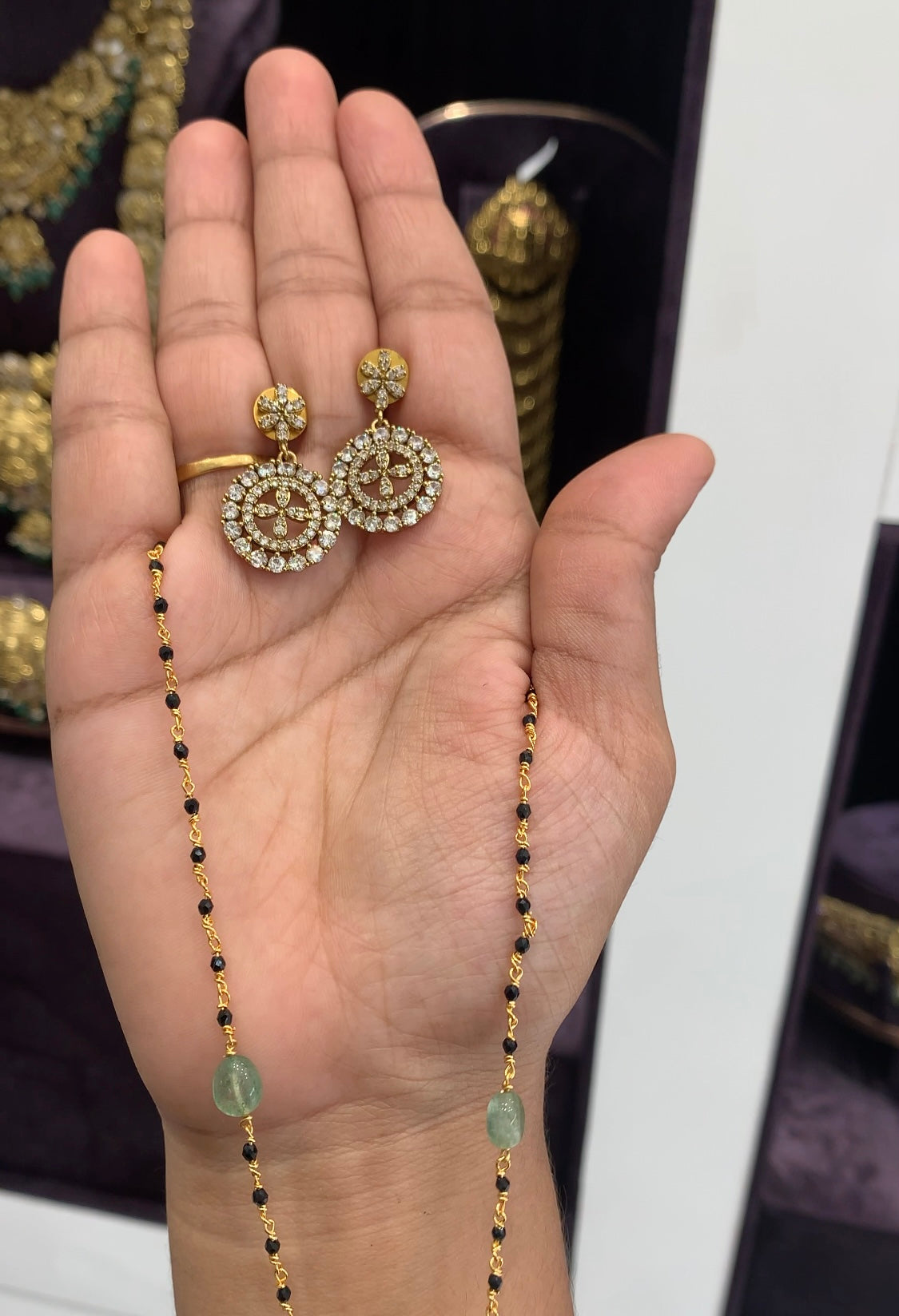 Beautiful Black beads set