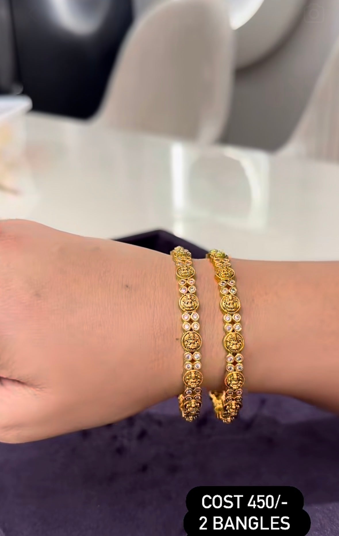 Beautiful nakshi bangles set of 2