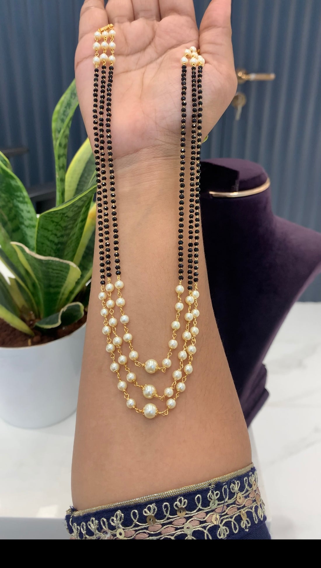 Beautiful Handmade Black beads