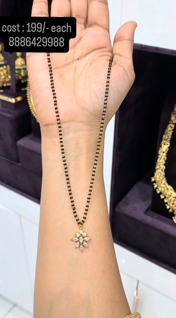 Because simple blackbeads 18inchs