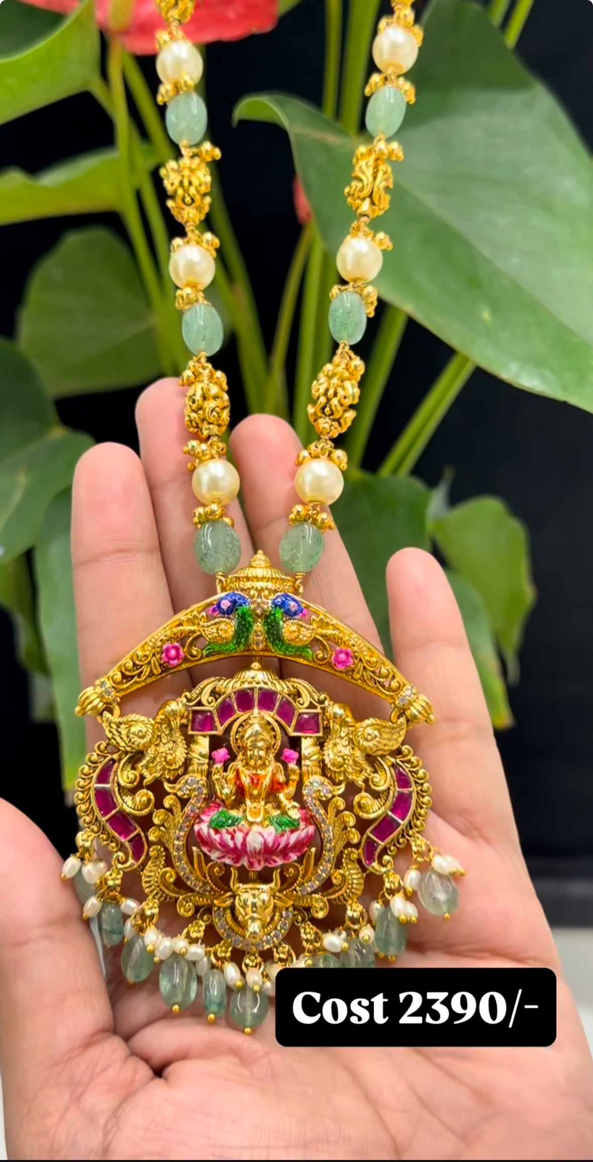 Beautiful meenakari beads set