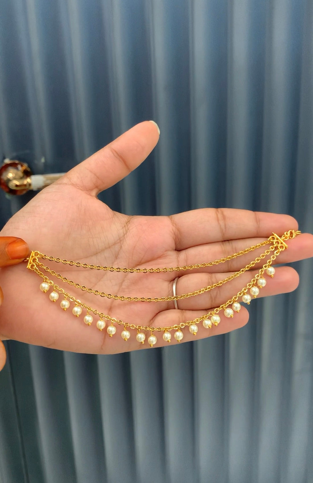 Beautiful customised handmade 3 line champaswaralu