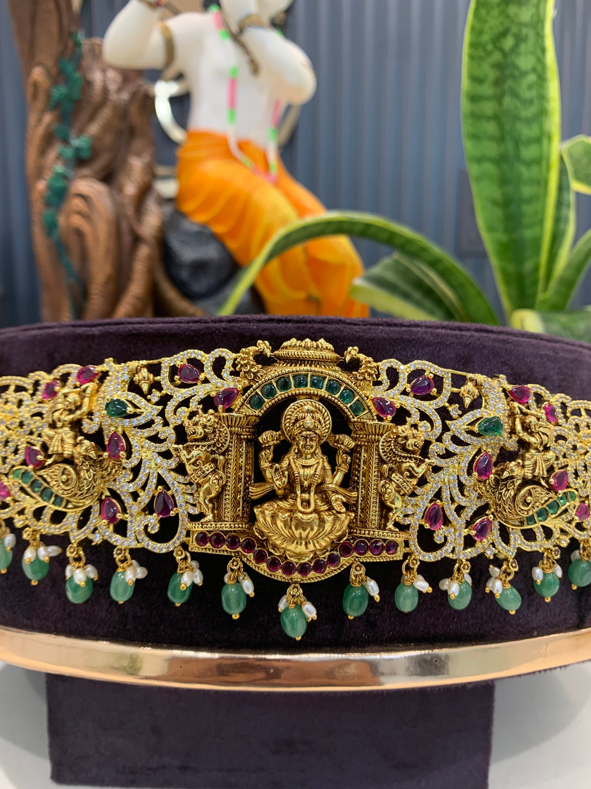 Beautiful customised nakshi vaddanam