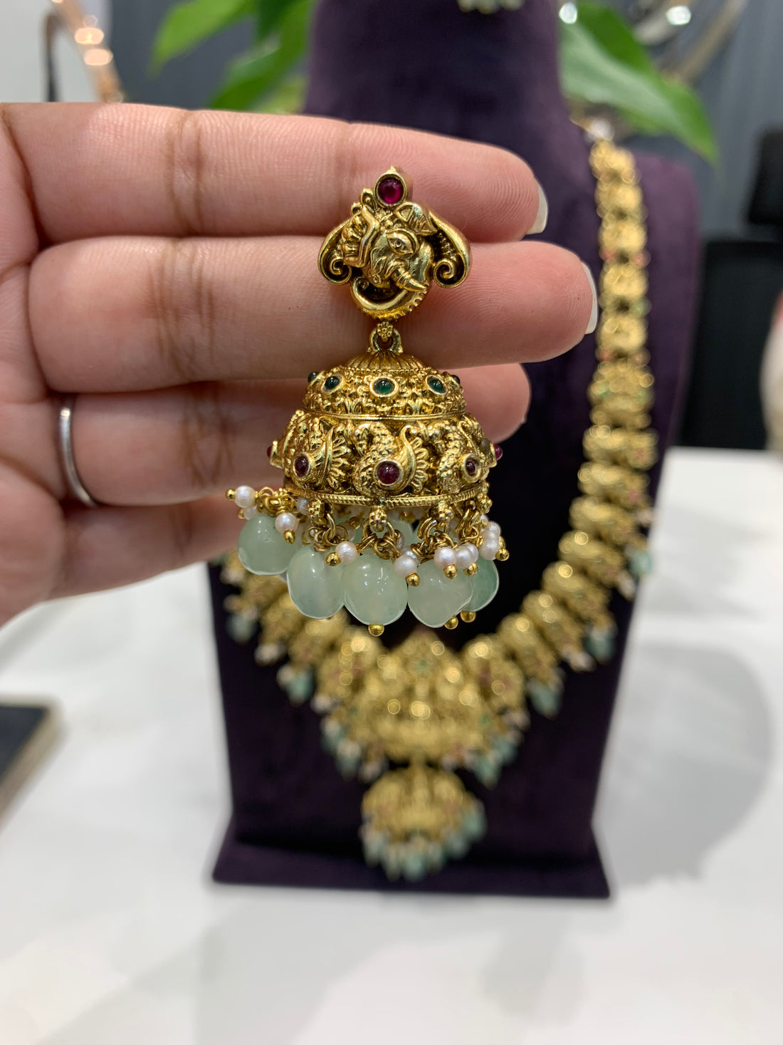 Beautiful 3D jadav long haram