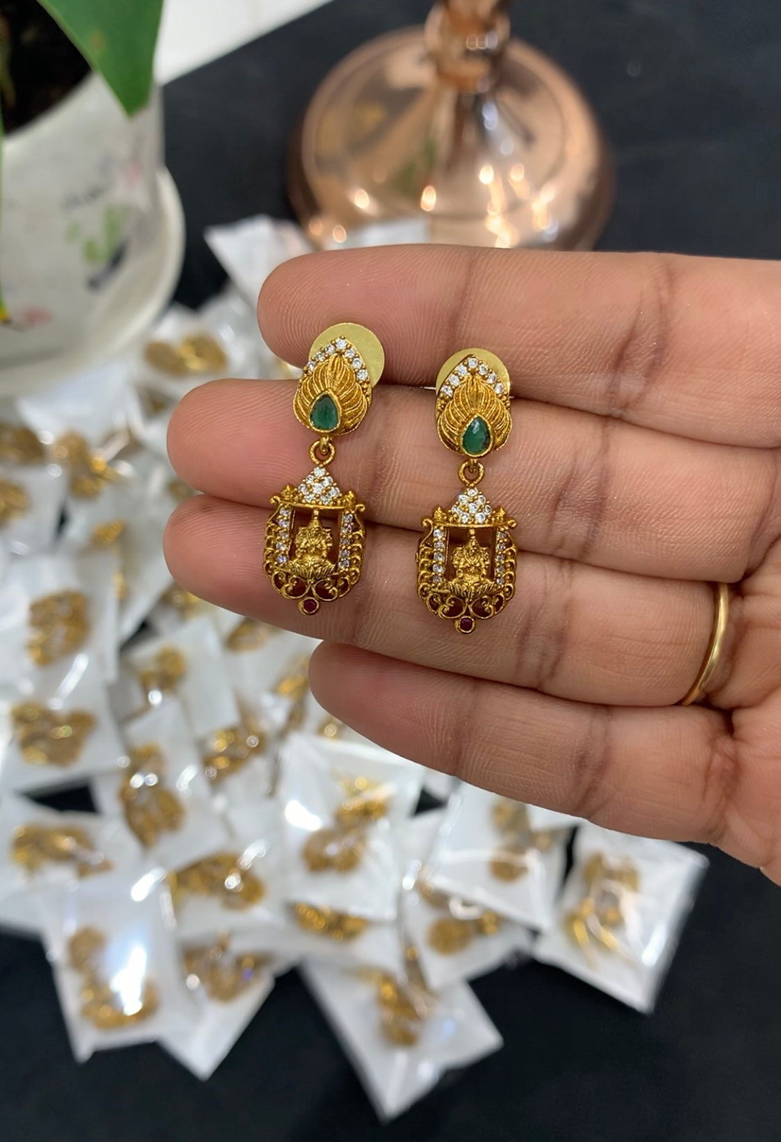 Beautiful nd cute Nakshi Earrings