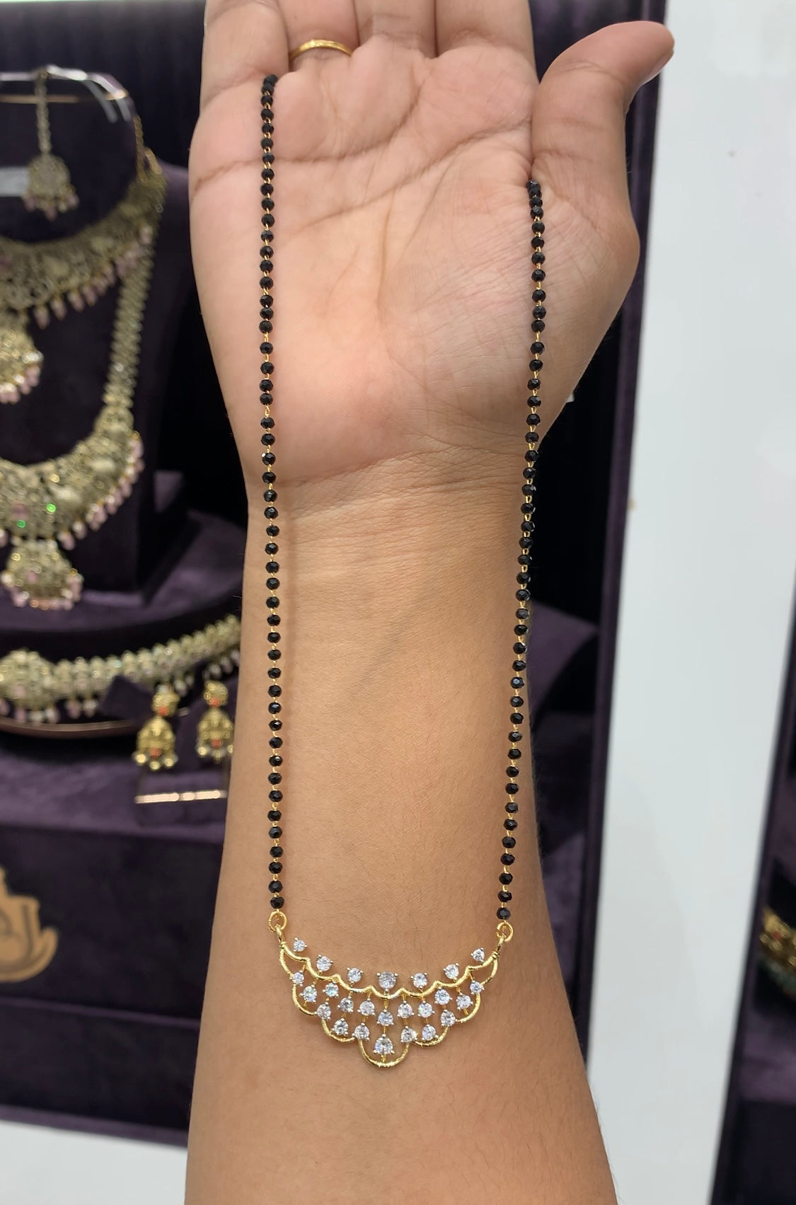 Beautiful black beads