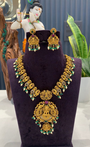 Beautiful nakshi necklace