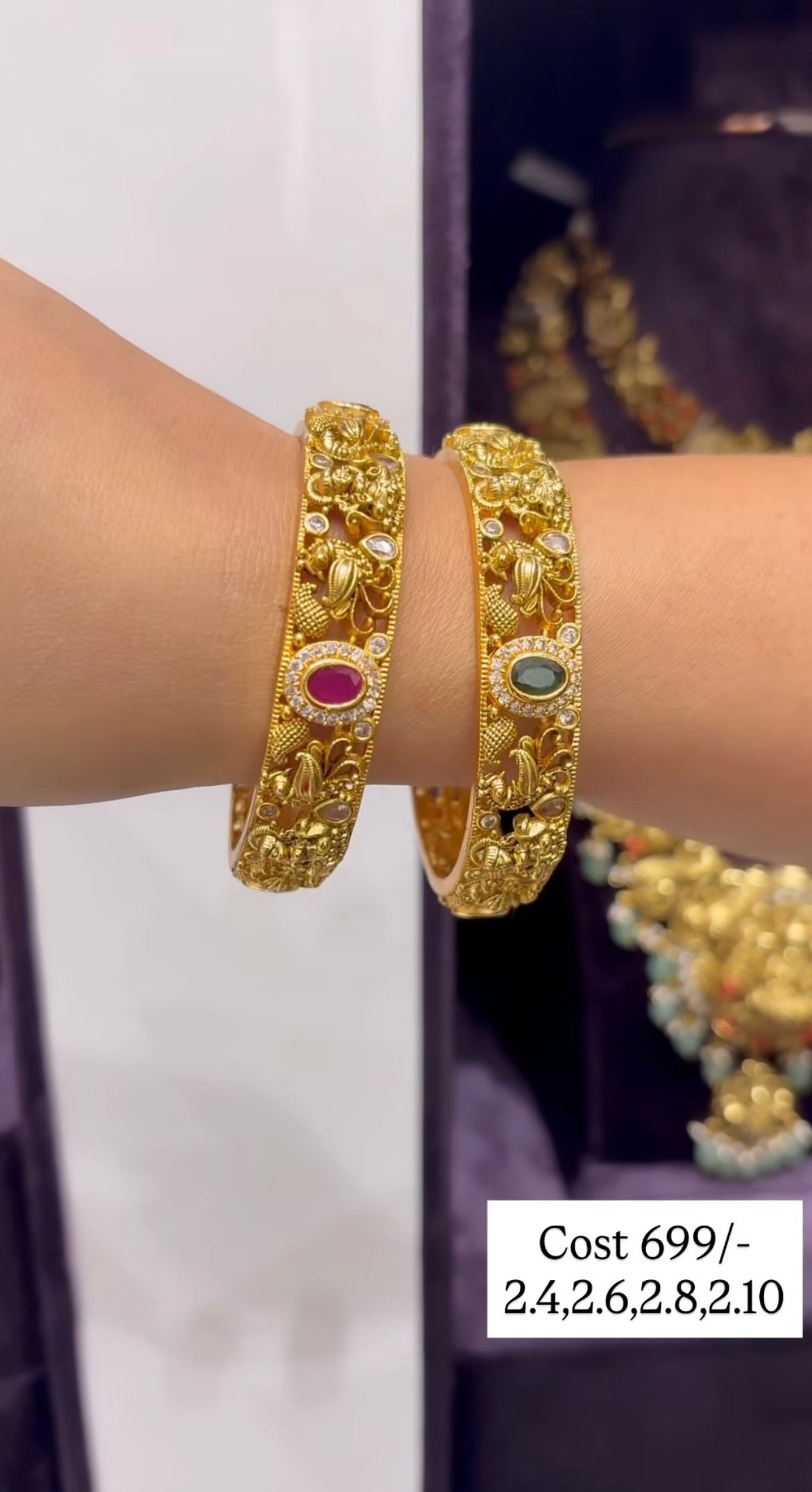 Beautiful Nakshi bangles