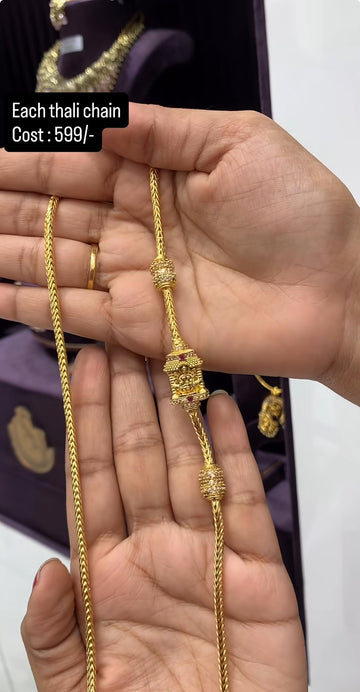 Beautiful thali chain 24 inchs and hook