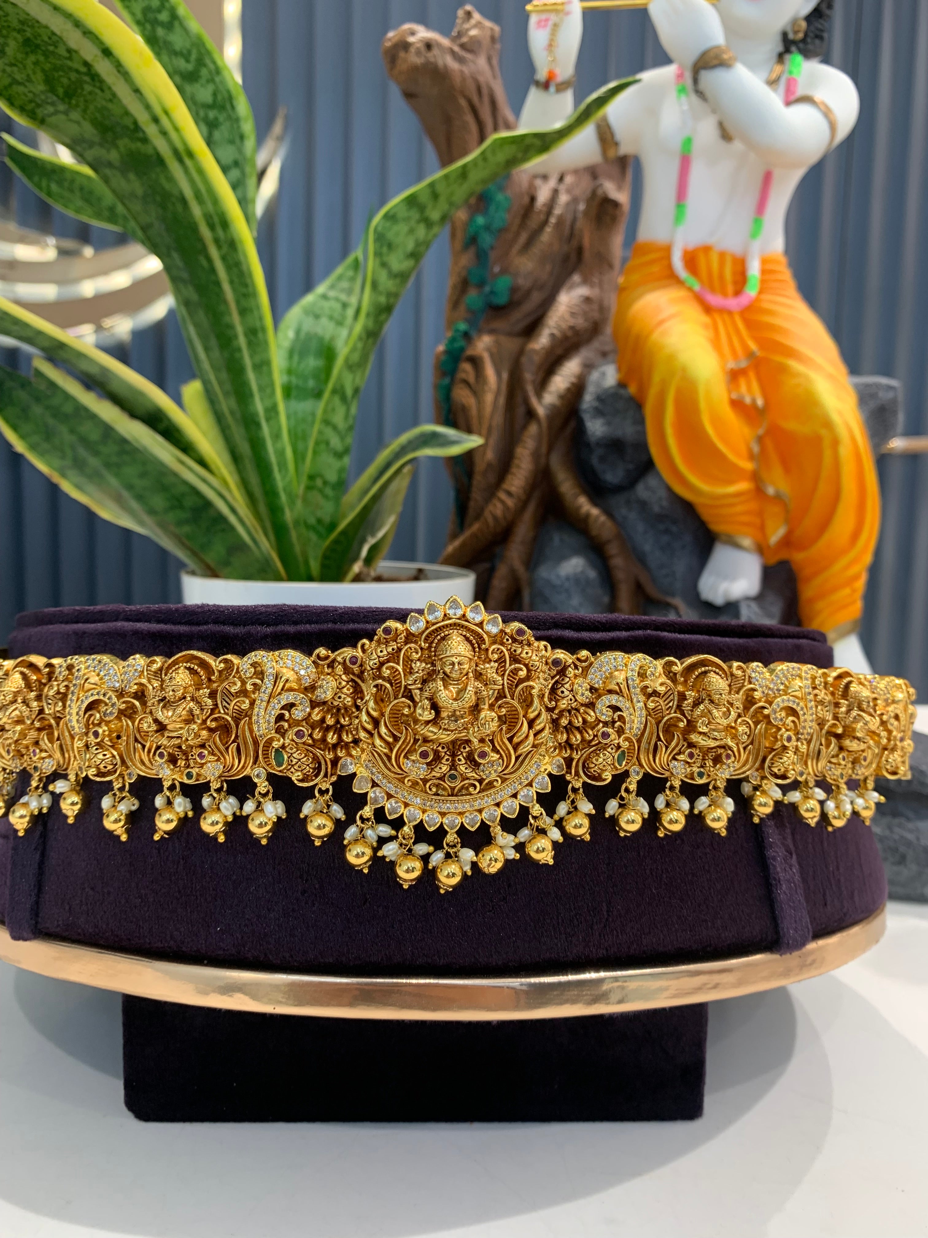 Beautiful Customised adult belt vaddanam