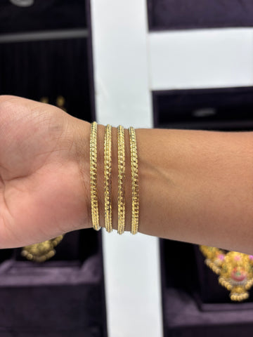 Beautiful Panchaloham Bangles set of 4