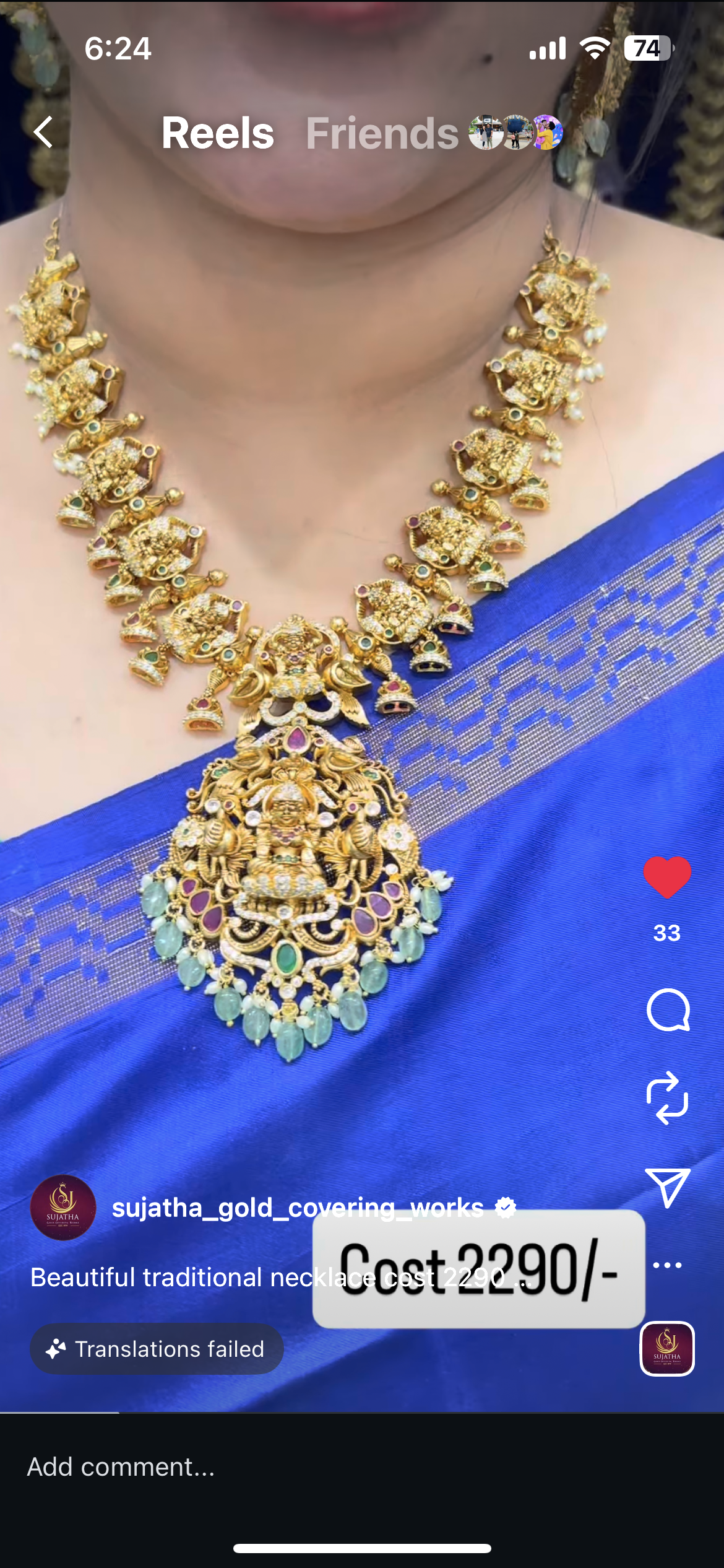 Beautiful necklace