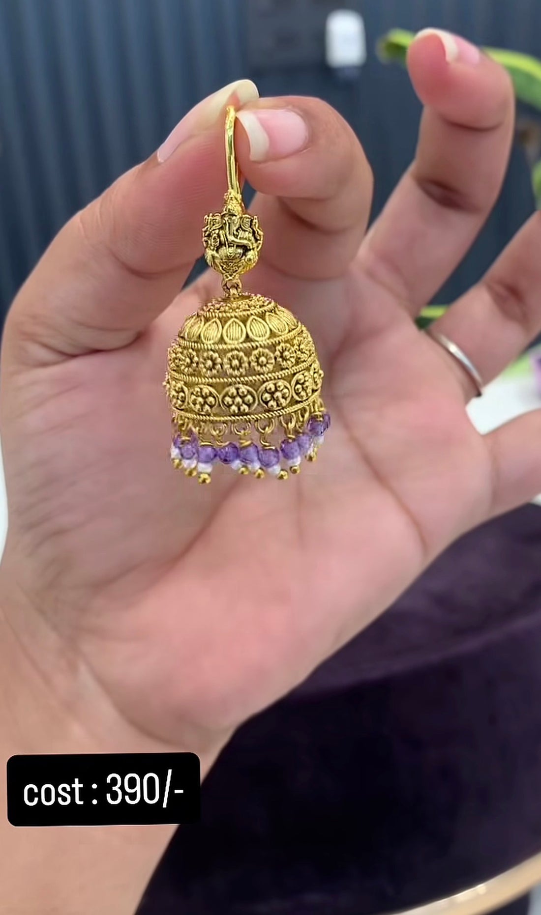Beautiful ganesh jumkies