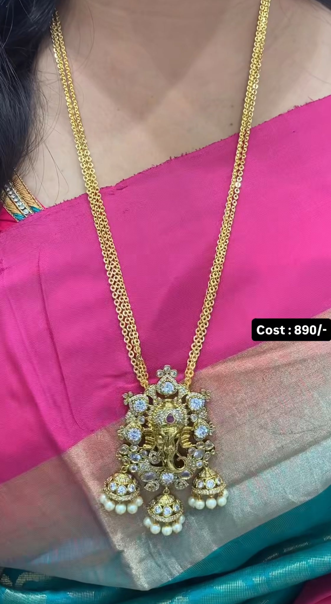Beautiful chandraharam chain