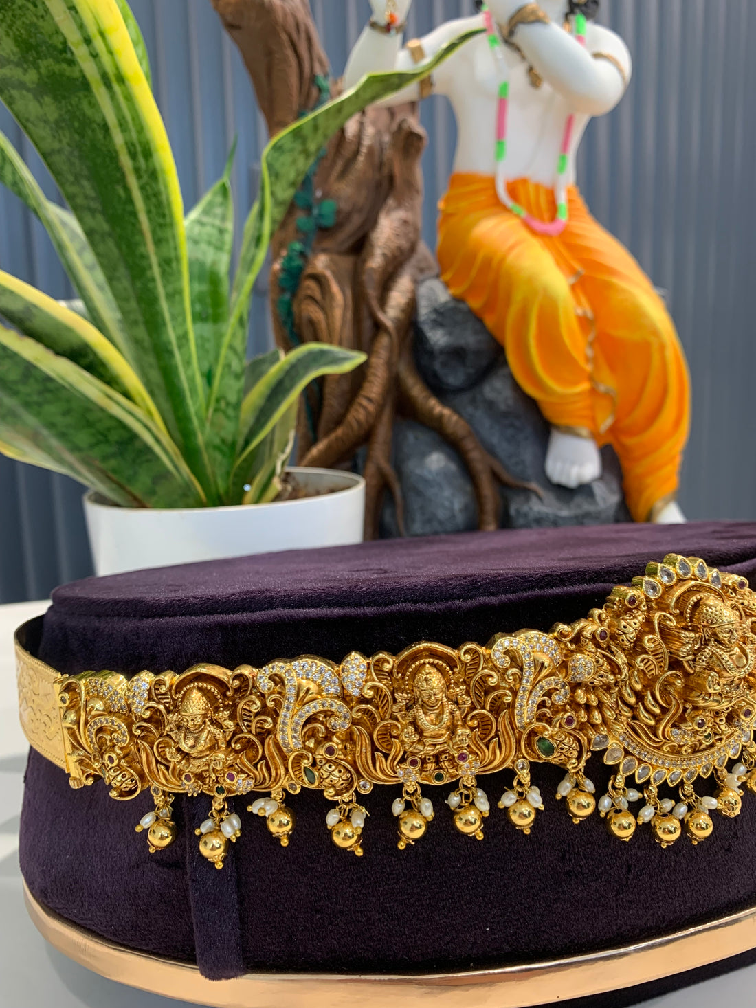 Beautiful Customised adult belt vaddanam