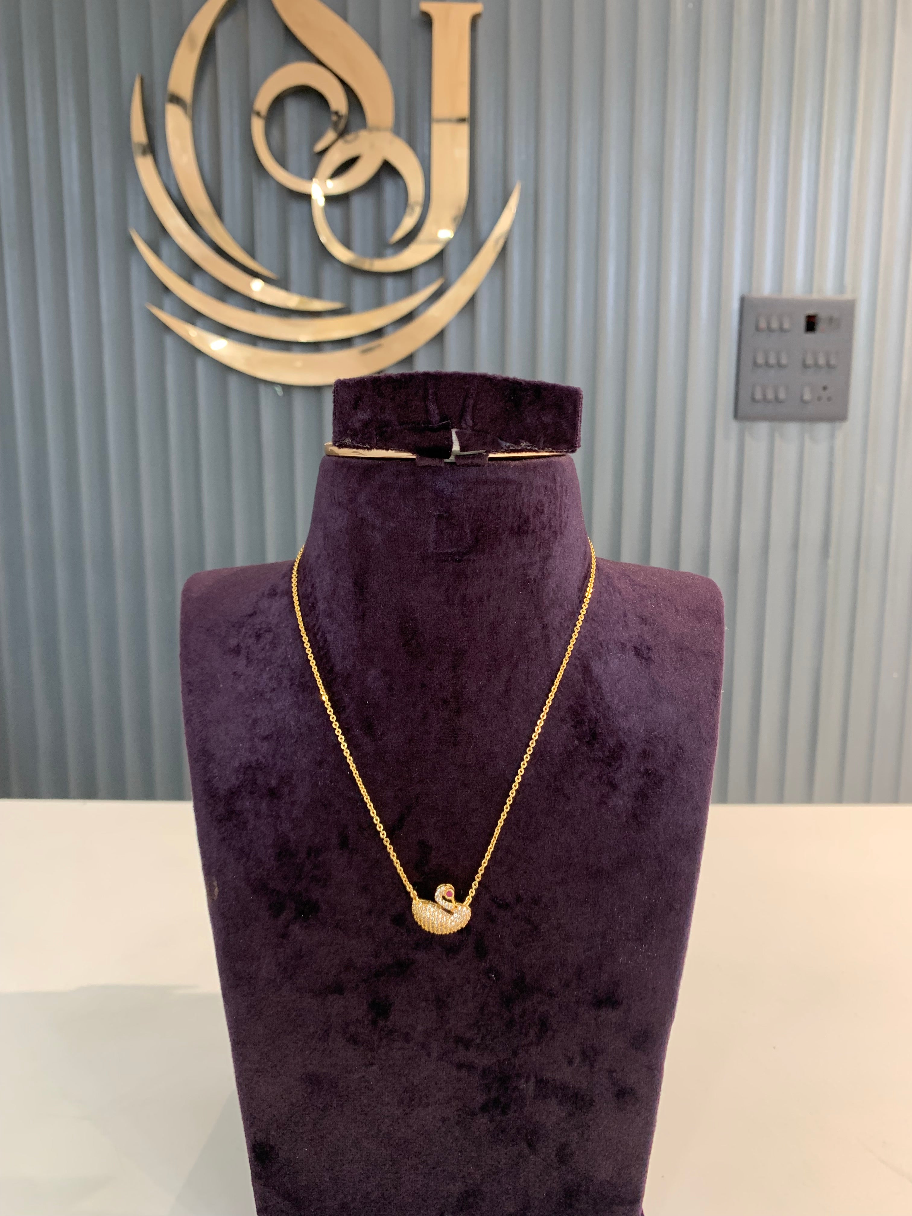Beautiful duck chain with premium chain