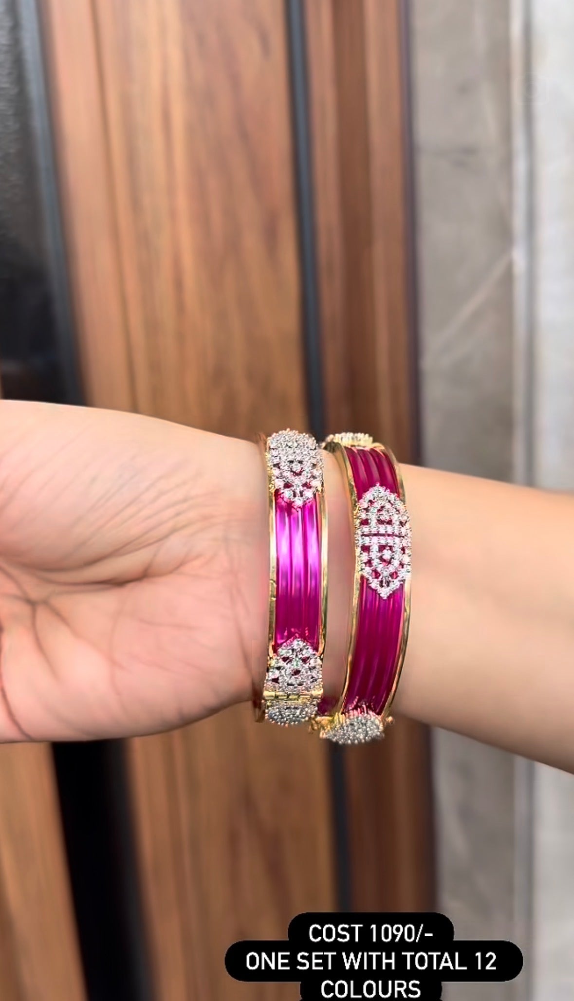 Beautiful changeable bangles set of 12 colours