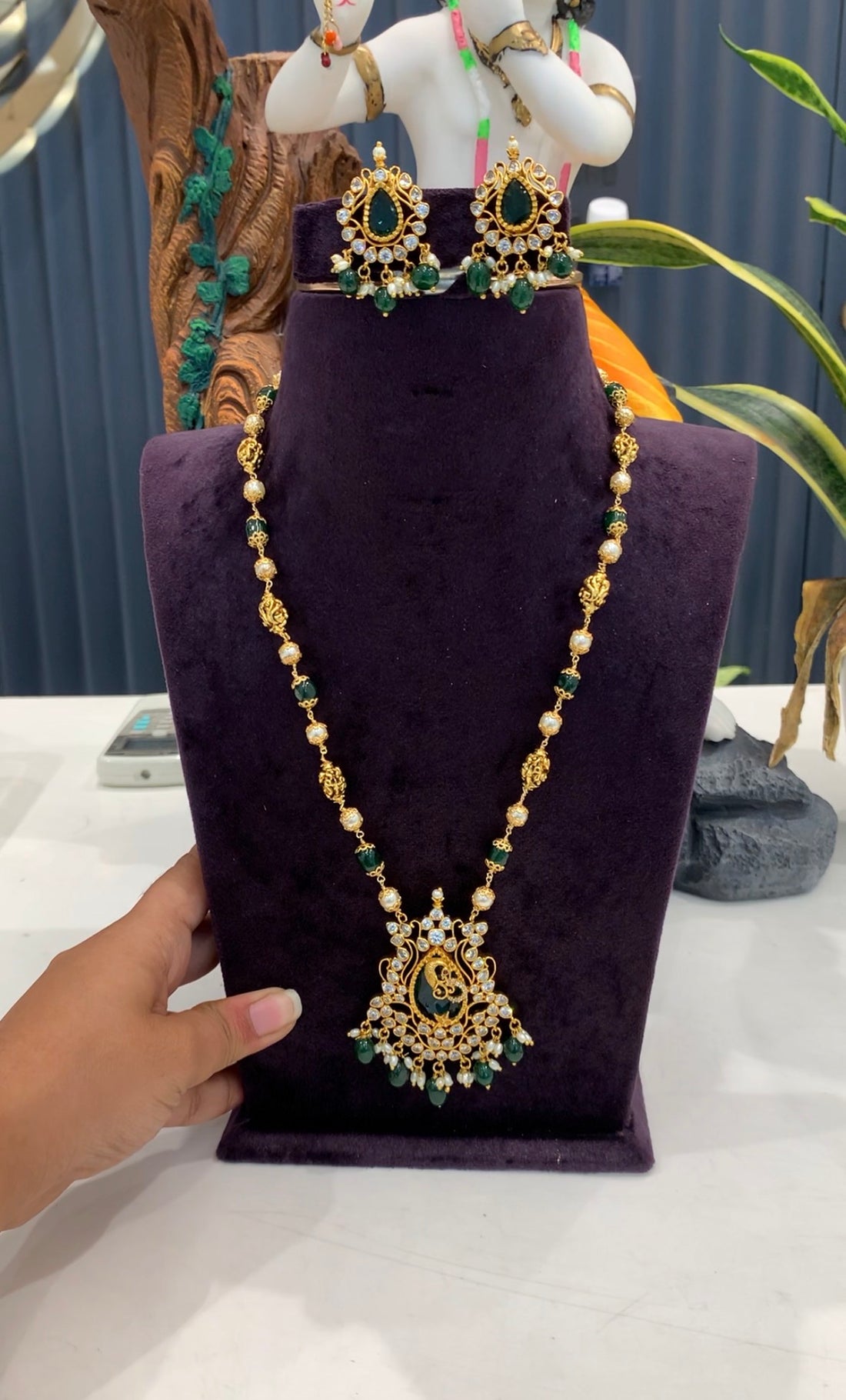 Because customised handmade pendant set