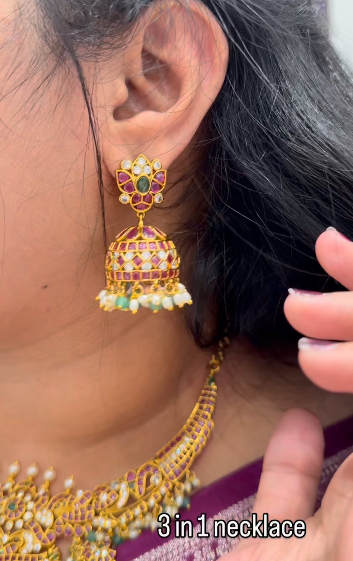 Beautiful 3 IN 1 necklace