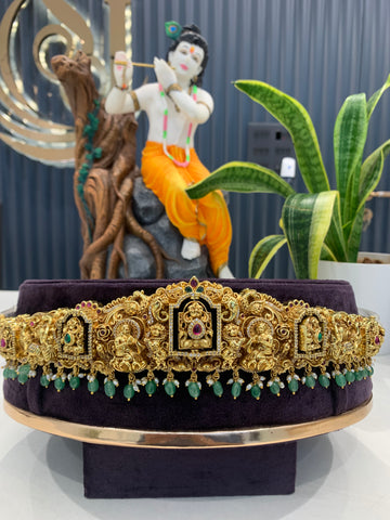 Beautiful nakshi rotatable 2 in 1 vaddanam