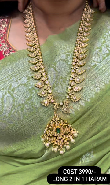 Beautiful 2 in 1 mango style haram