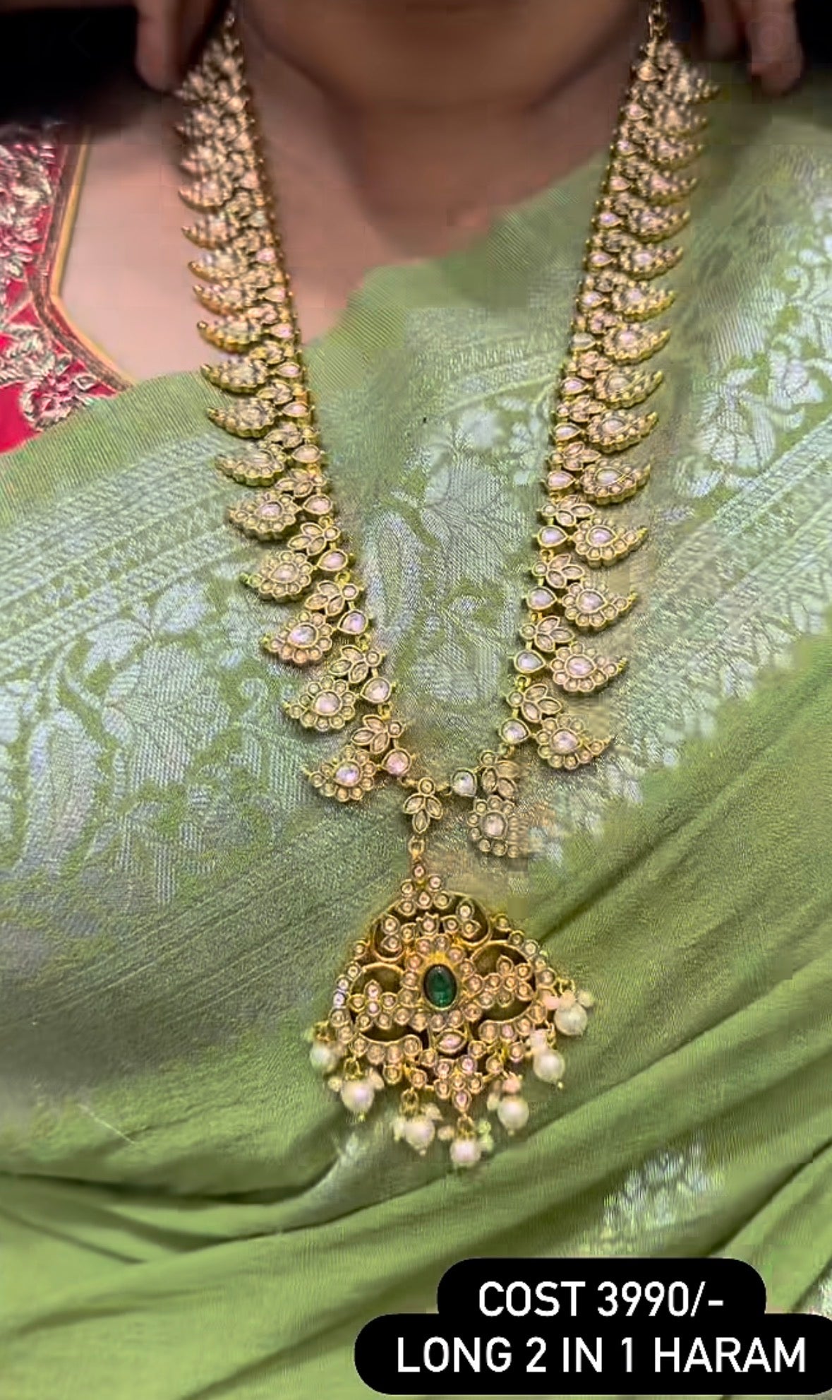 Beautiful 2 in 1 mango style haram