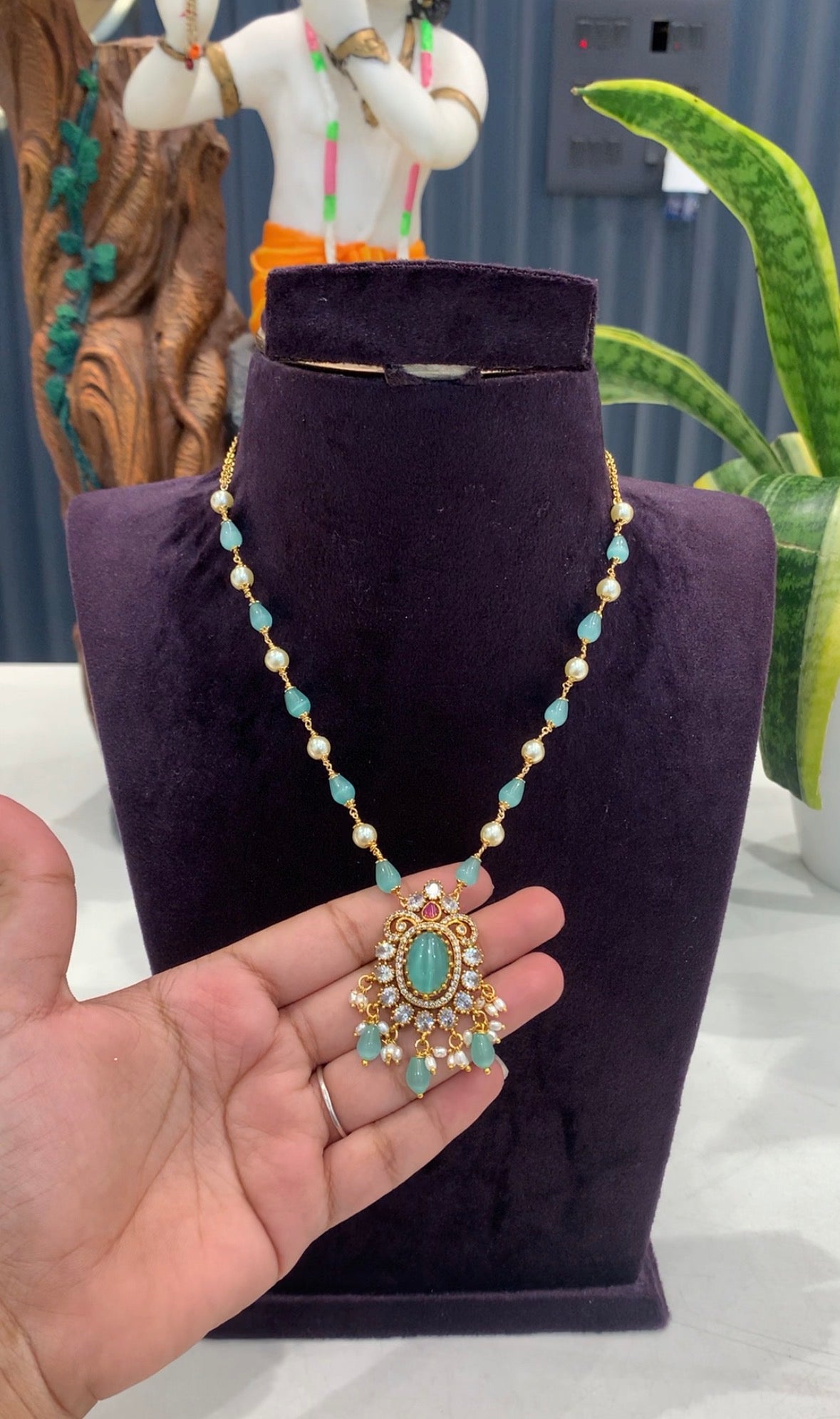 Beautiful customised handmade beads set 18inchs