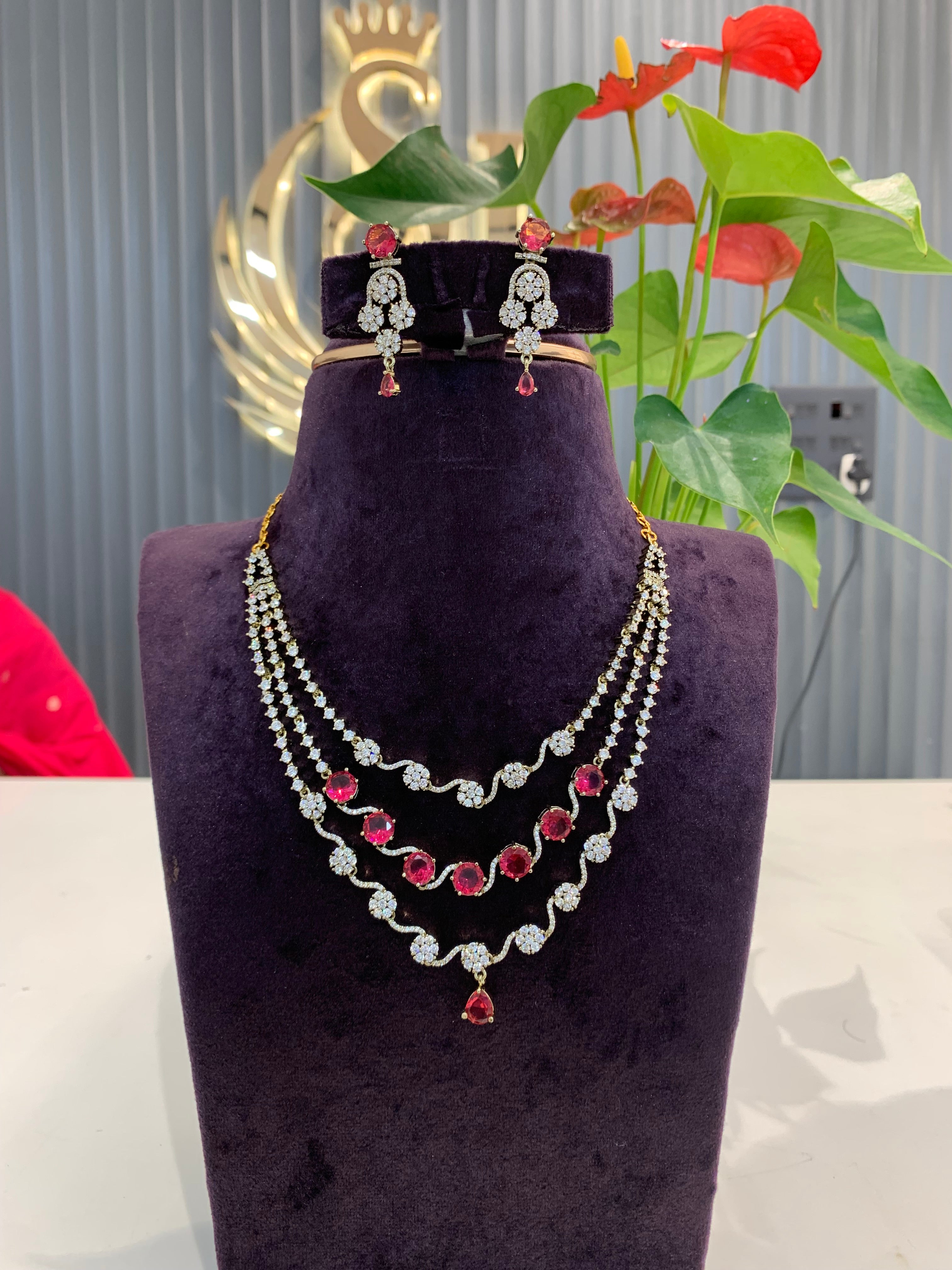 Beautiful stylish neckset
