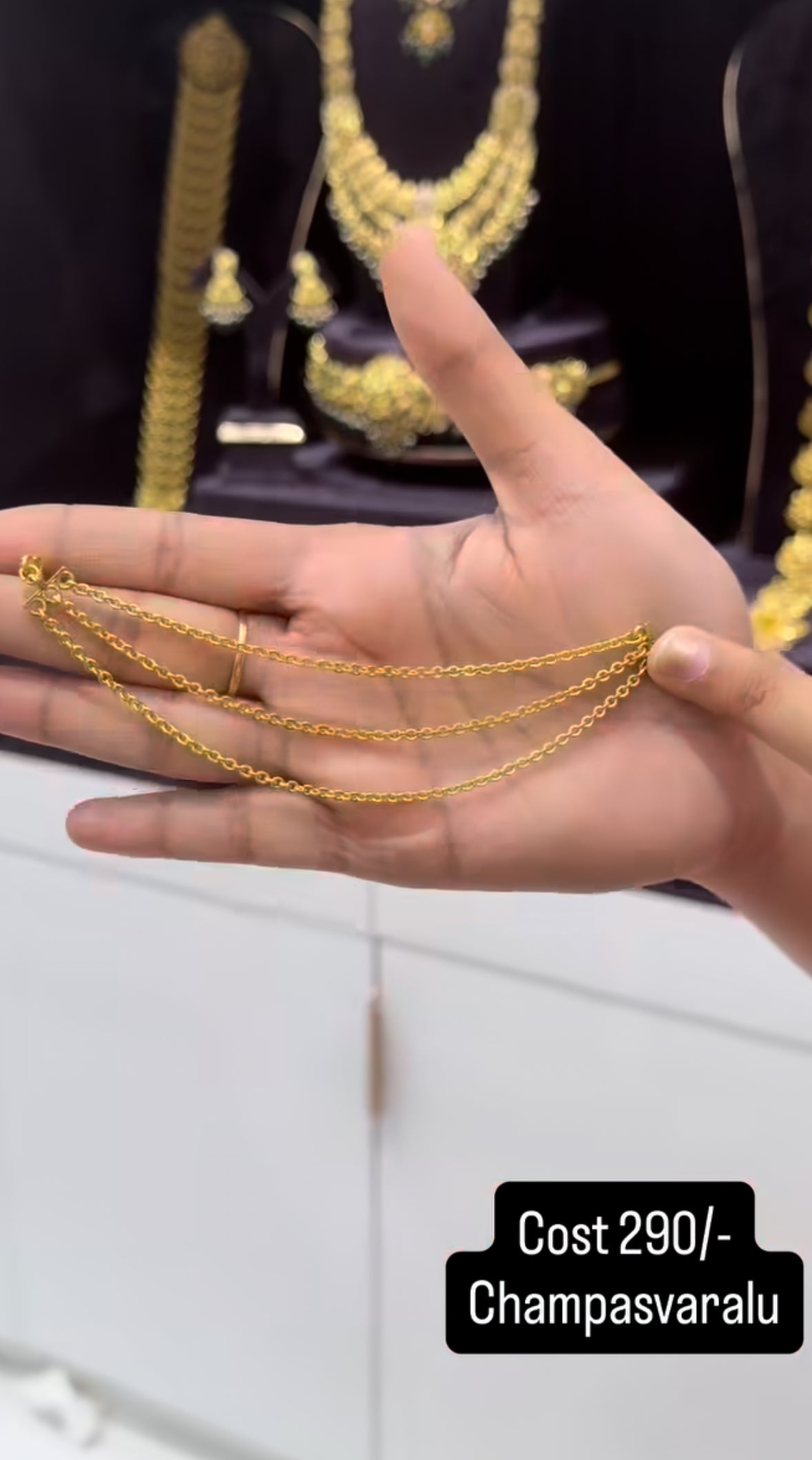 Beautiful 3 step Champaswaralu