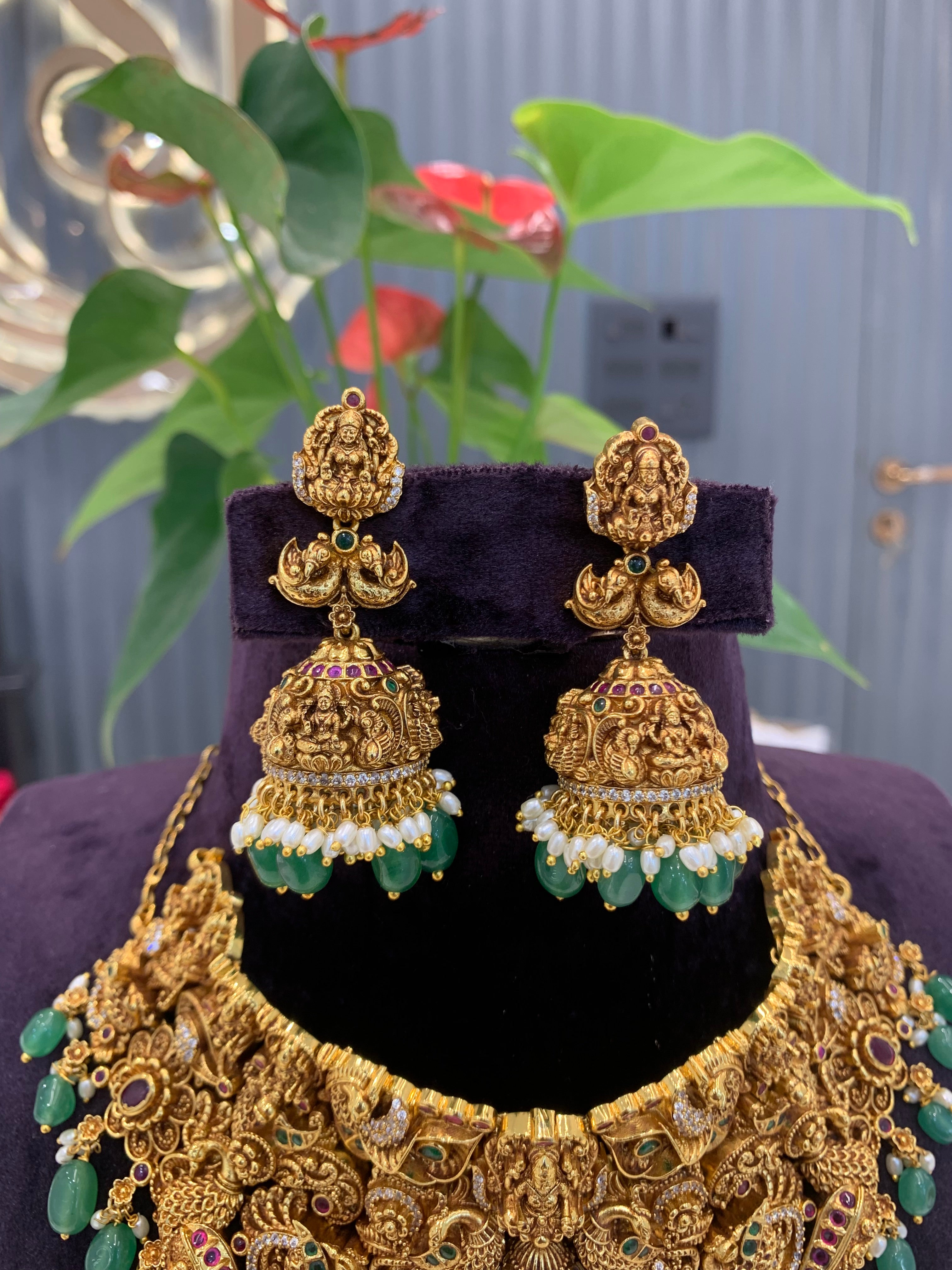 Beautiful nakshi 3D heavy  chocker set