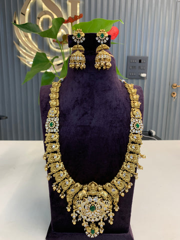 Beautiful 3D nakshi heavy haram