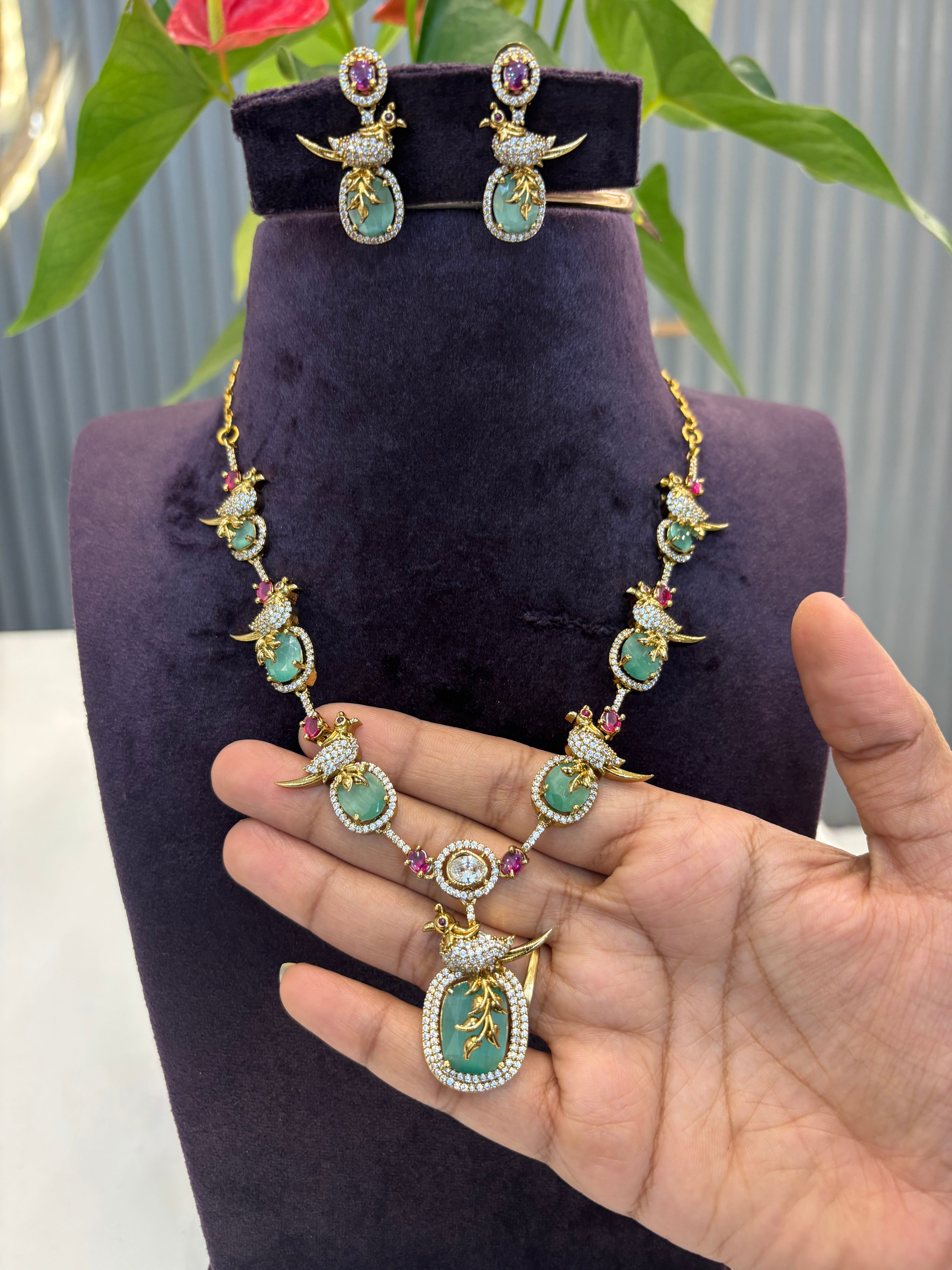 Beautiful Parrot Necklace