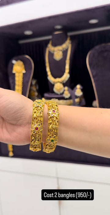 Beautiful Nakshi bangles without God idols