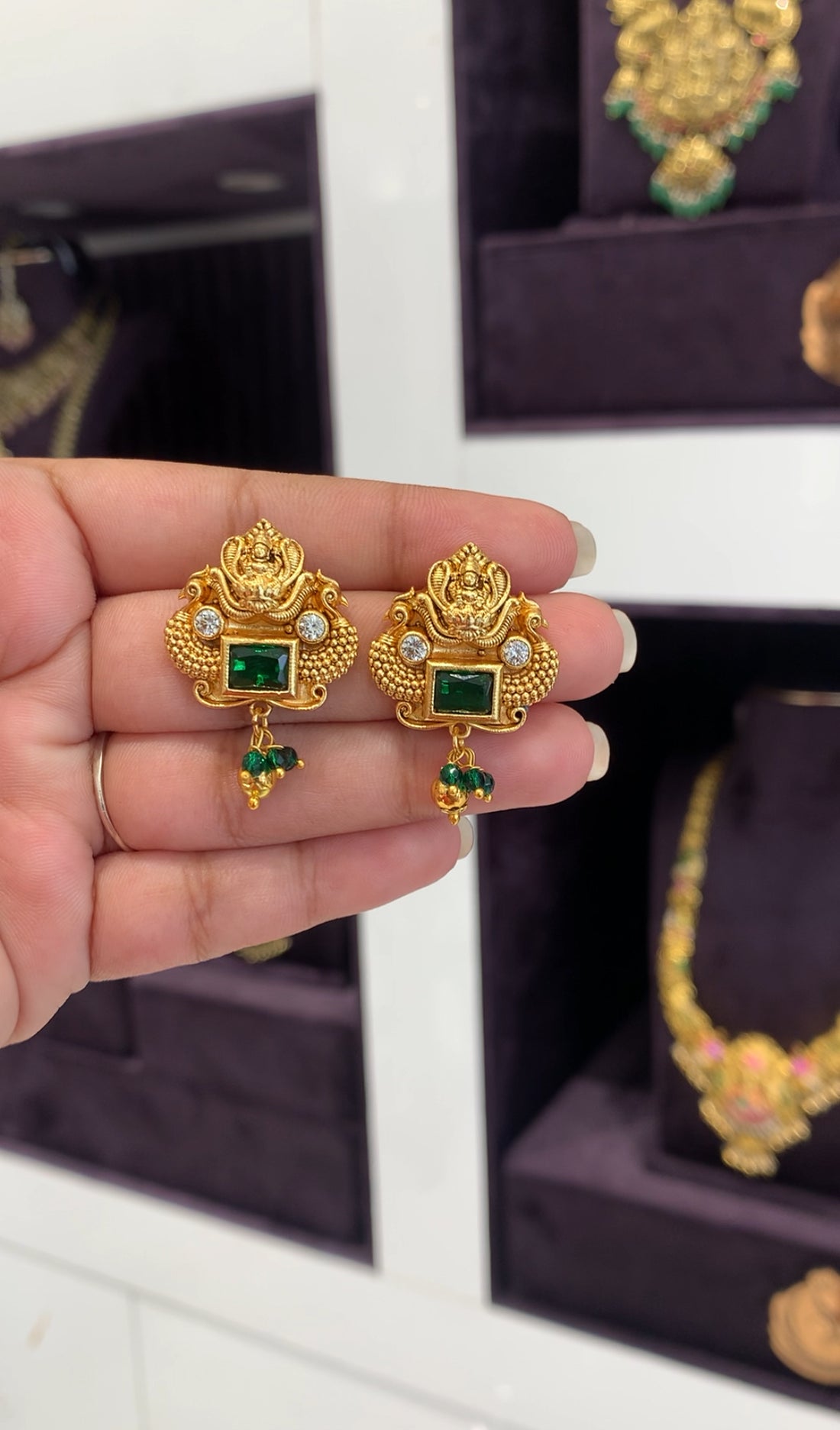 Beautiful Nakshi studs