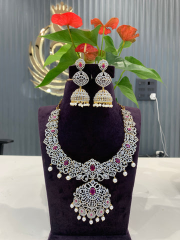 Beautiful GJ heavy nd premium neckset