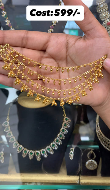 Beautiful gold Champaswaralu