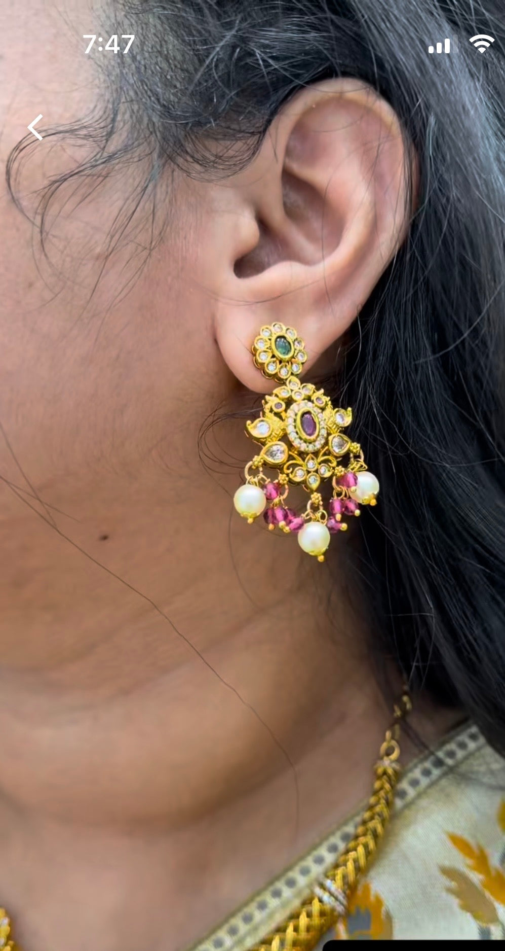 Beautiful Nakshi Kanti Necklace