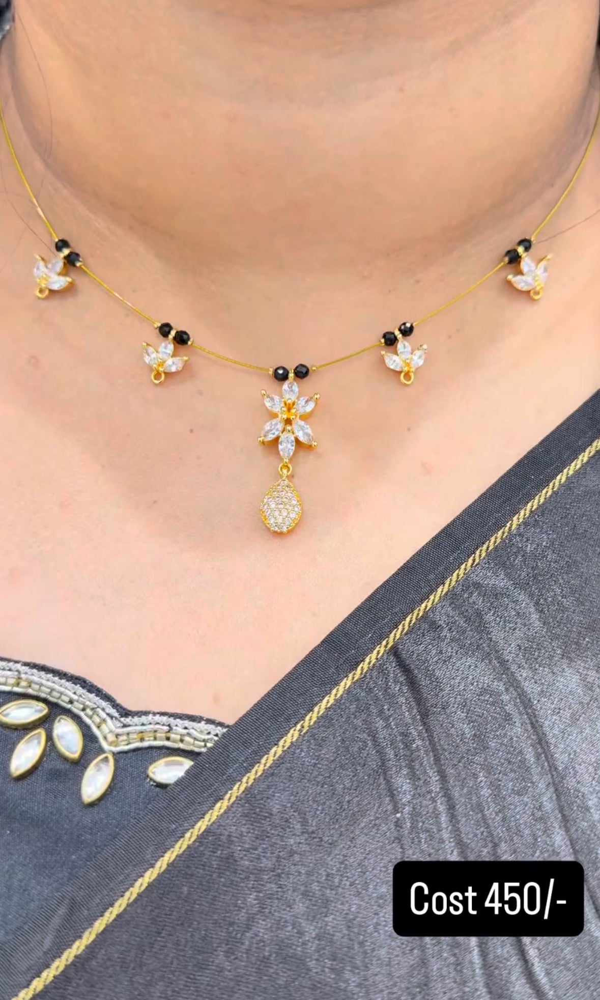Beautiful stylish invisible chain set