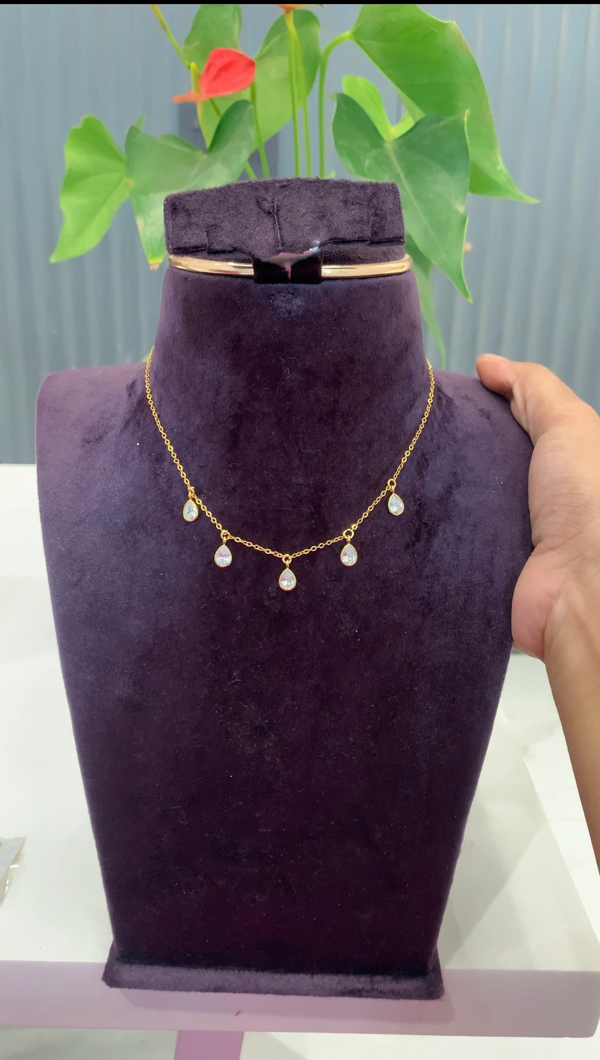 Beautiful Drop locket Chain