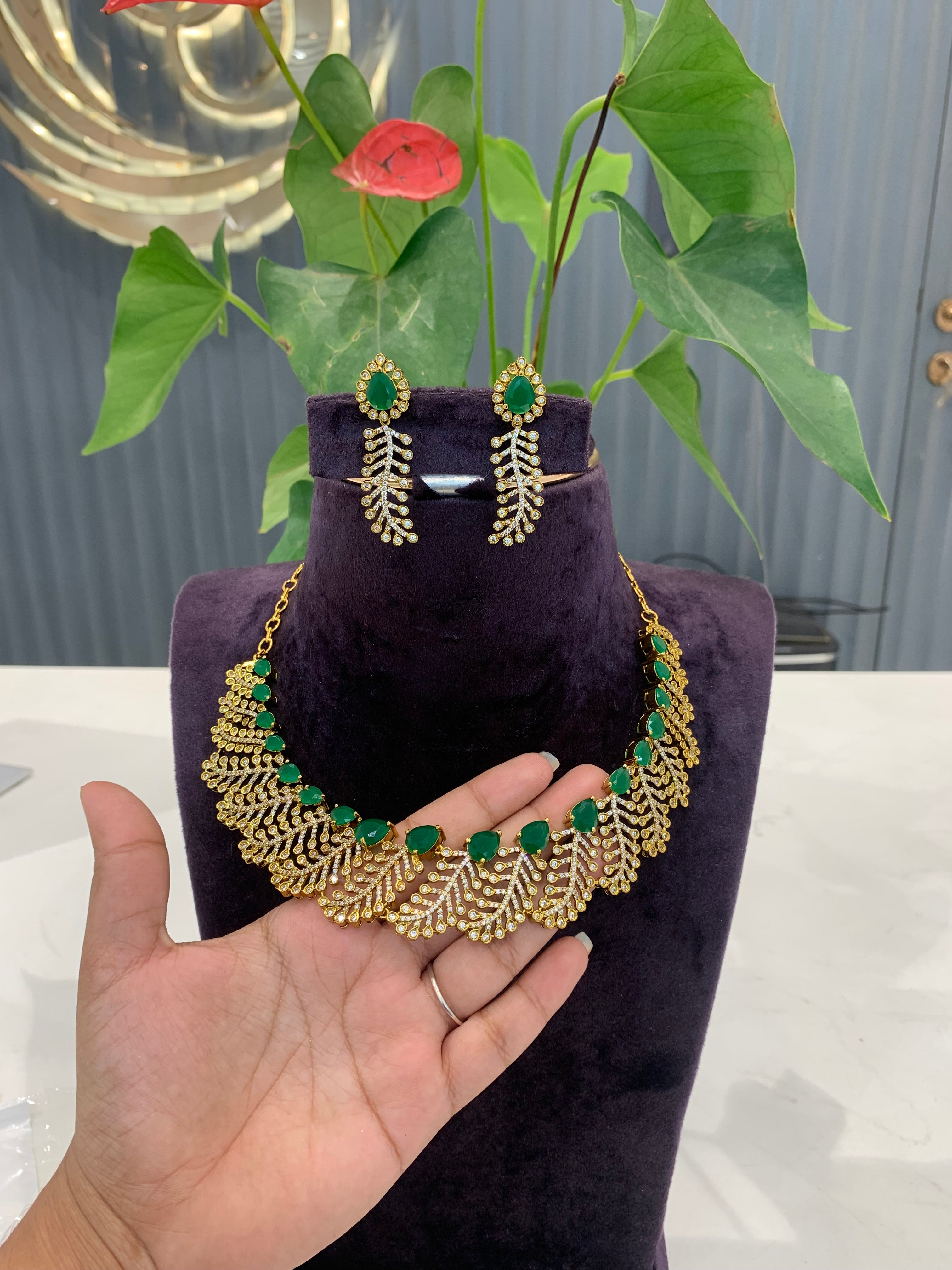 Beautiful partywear necklace
