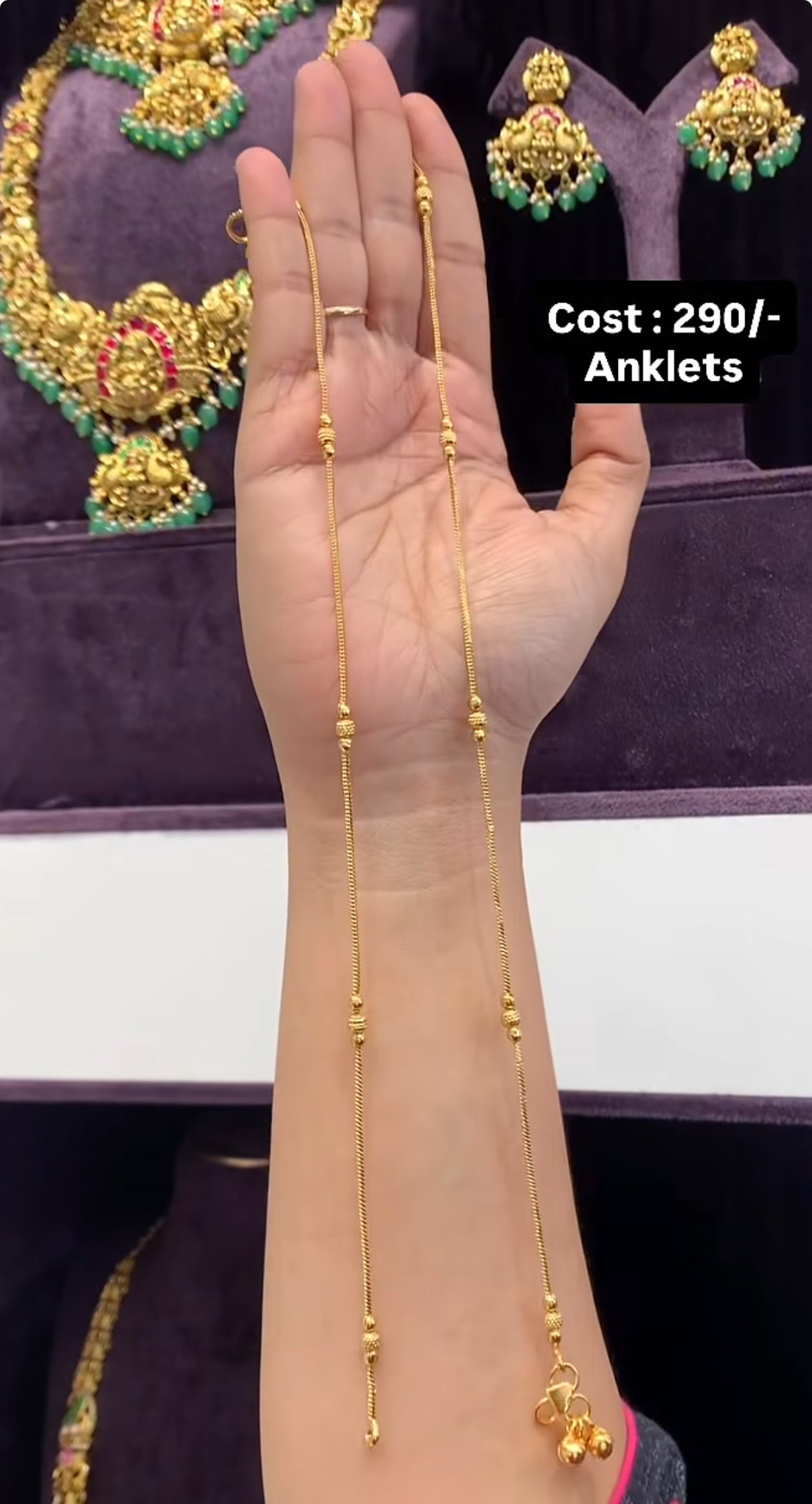 Beautiful anklets (11 size)