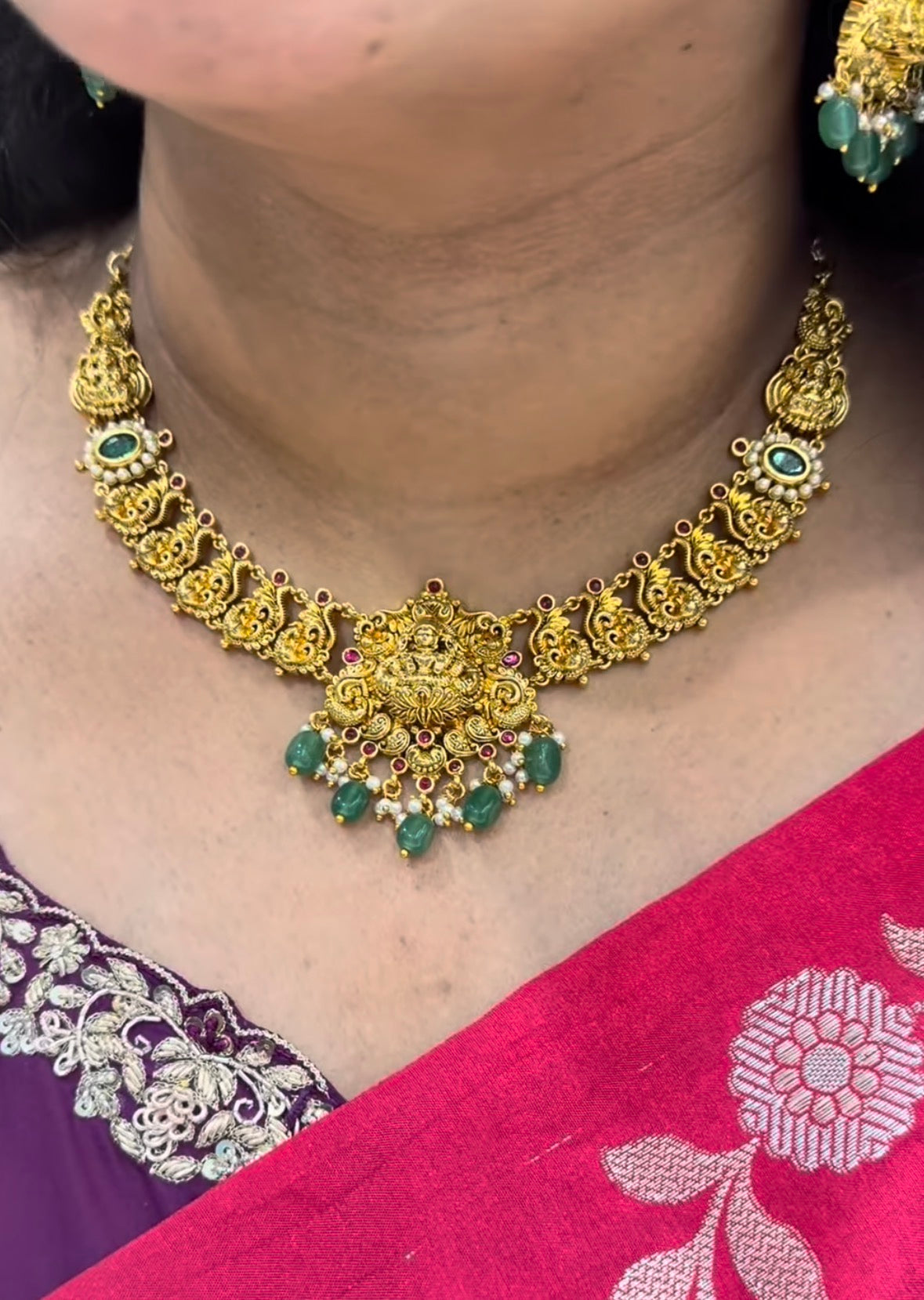 Beautiful kasula necklace
