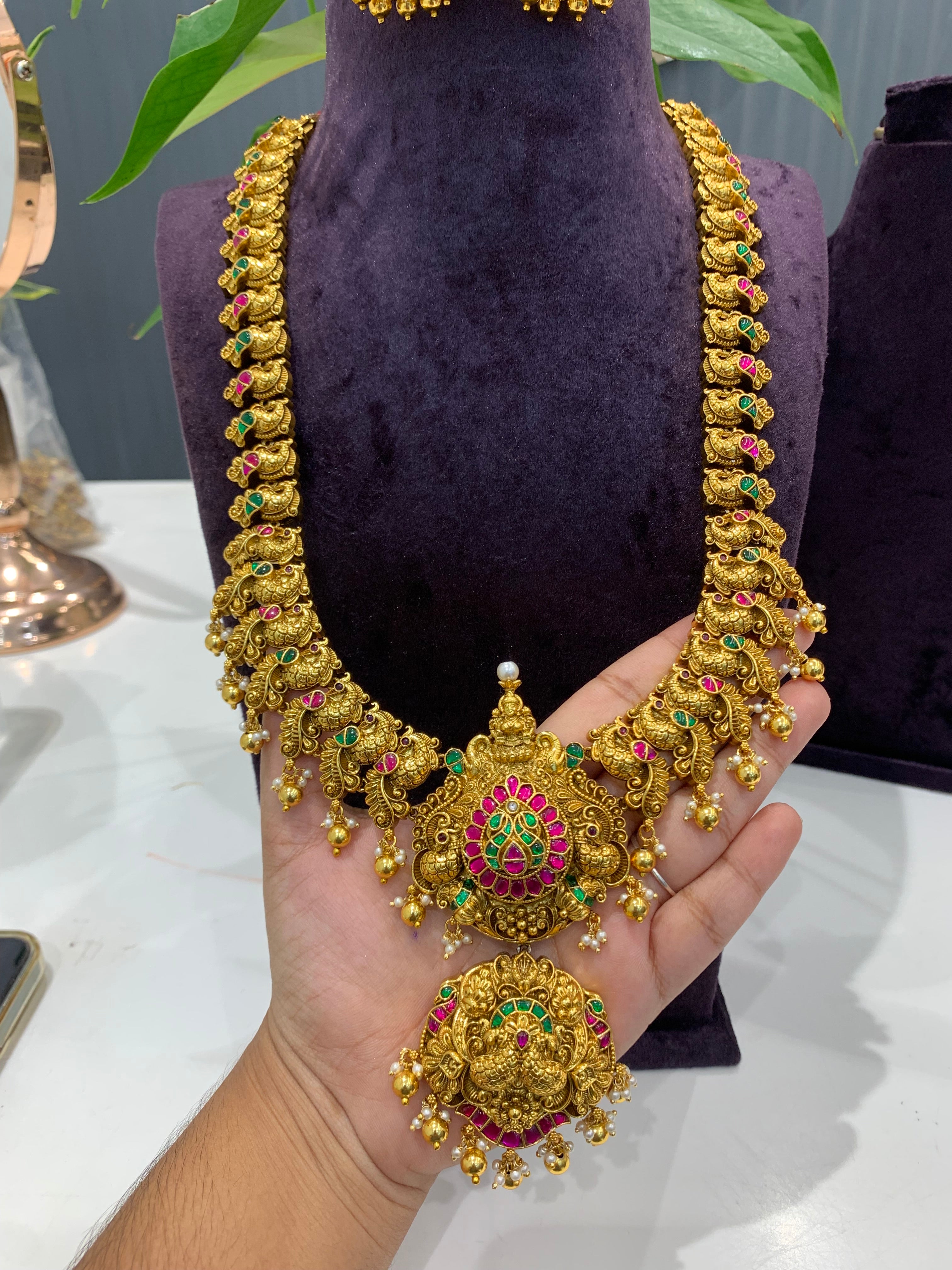 Beautiful jadav nakshi 3D haram