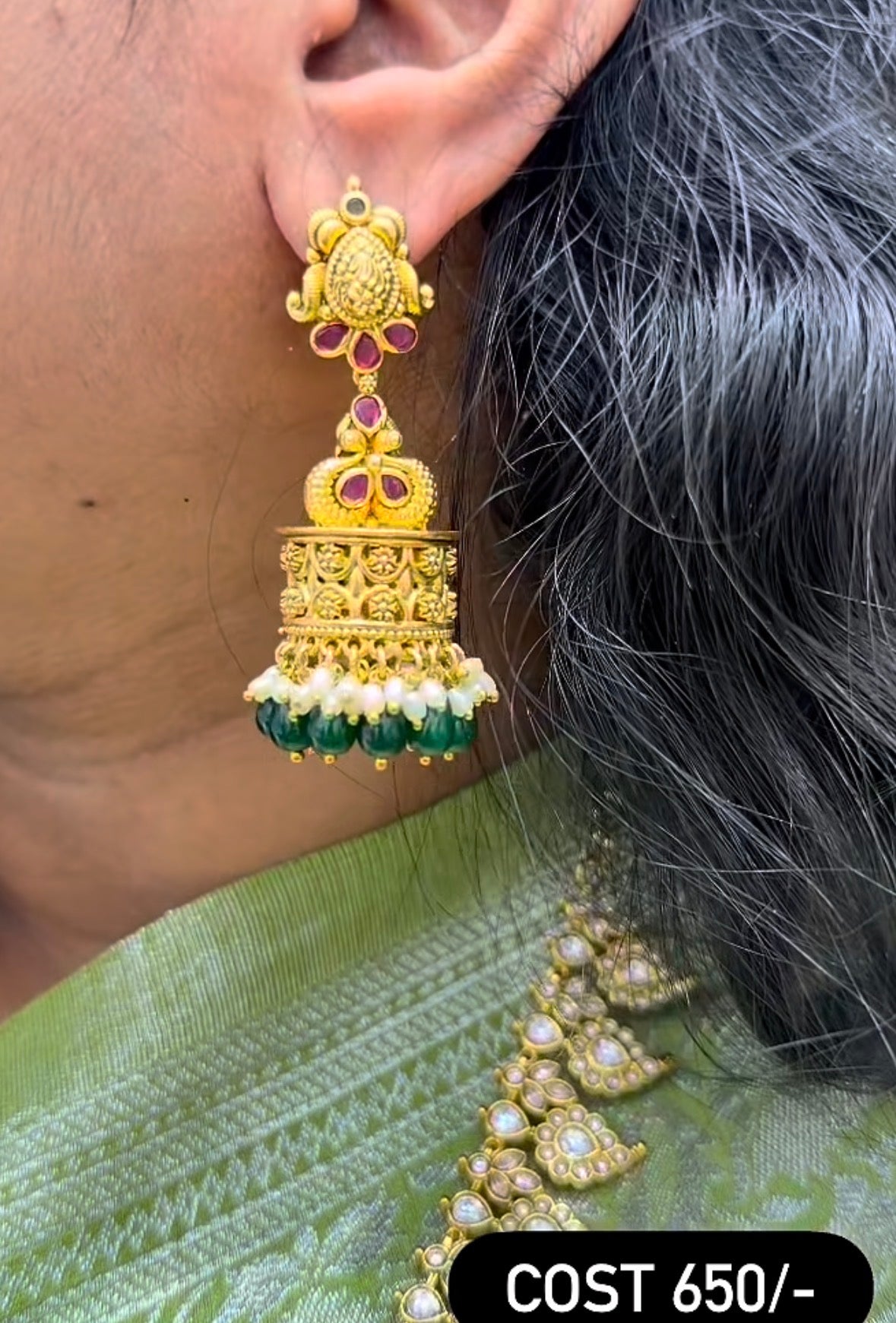 Beautiful Nakshi 3d Jumkies