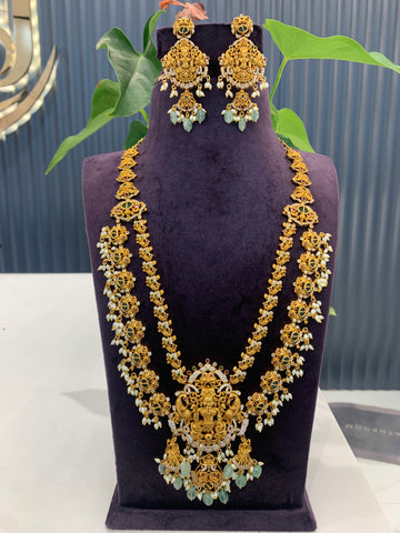 Beautiful 2 layer Nakshi long haram