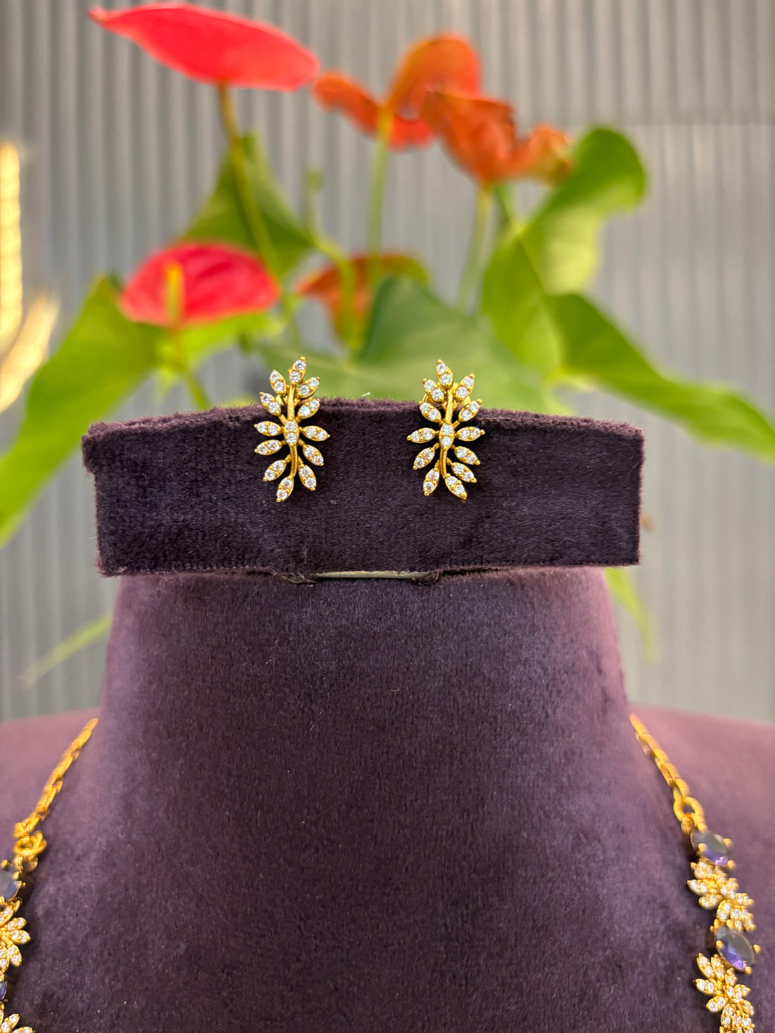 Beautiful Purple stone necklace