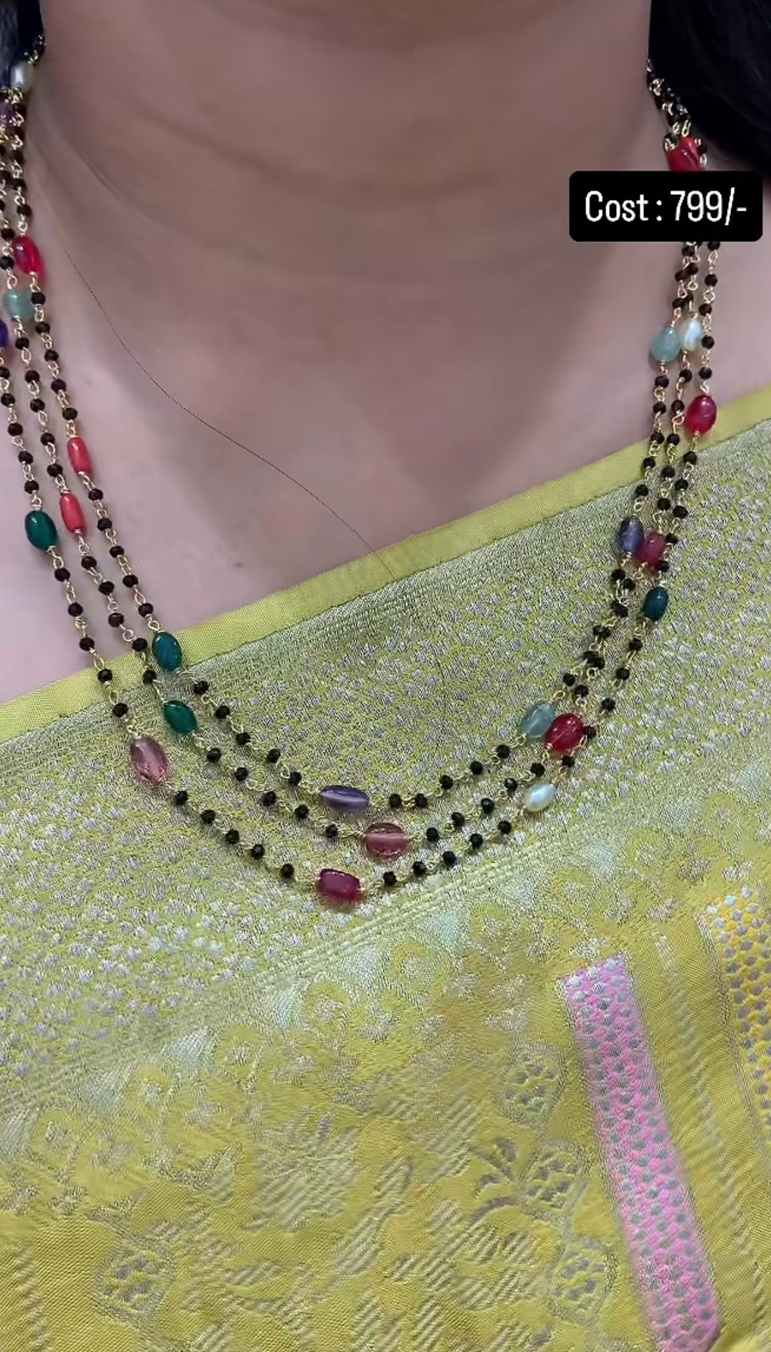 Beautiful customised blackbeads navarathana style